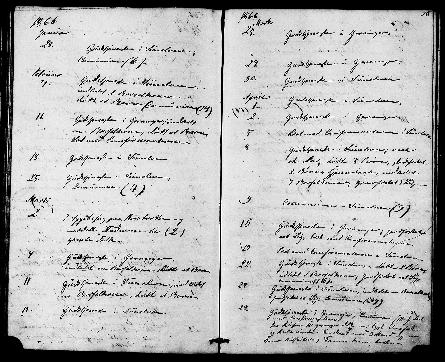 Ministerialprotokoller, klokkerbøker og fødselsregistre - Møre og Romsdal, AV/SAT-A-1454/517/L0225: Parish register (official) no. 517A05, 1858-1871, p. 75