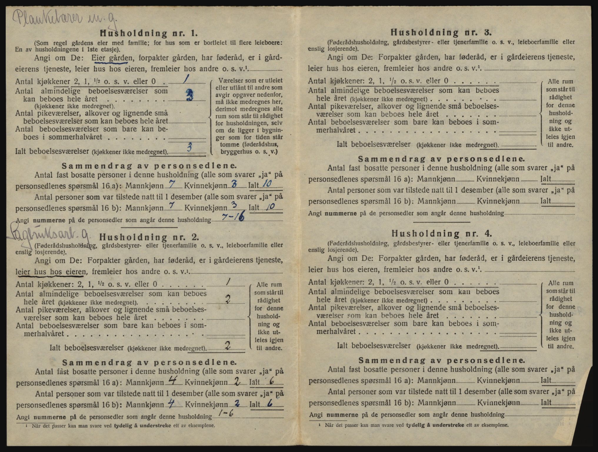 SAO, 1920 census for Onsøy, 1920, p. 939