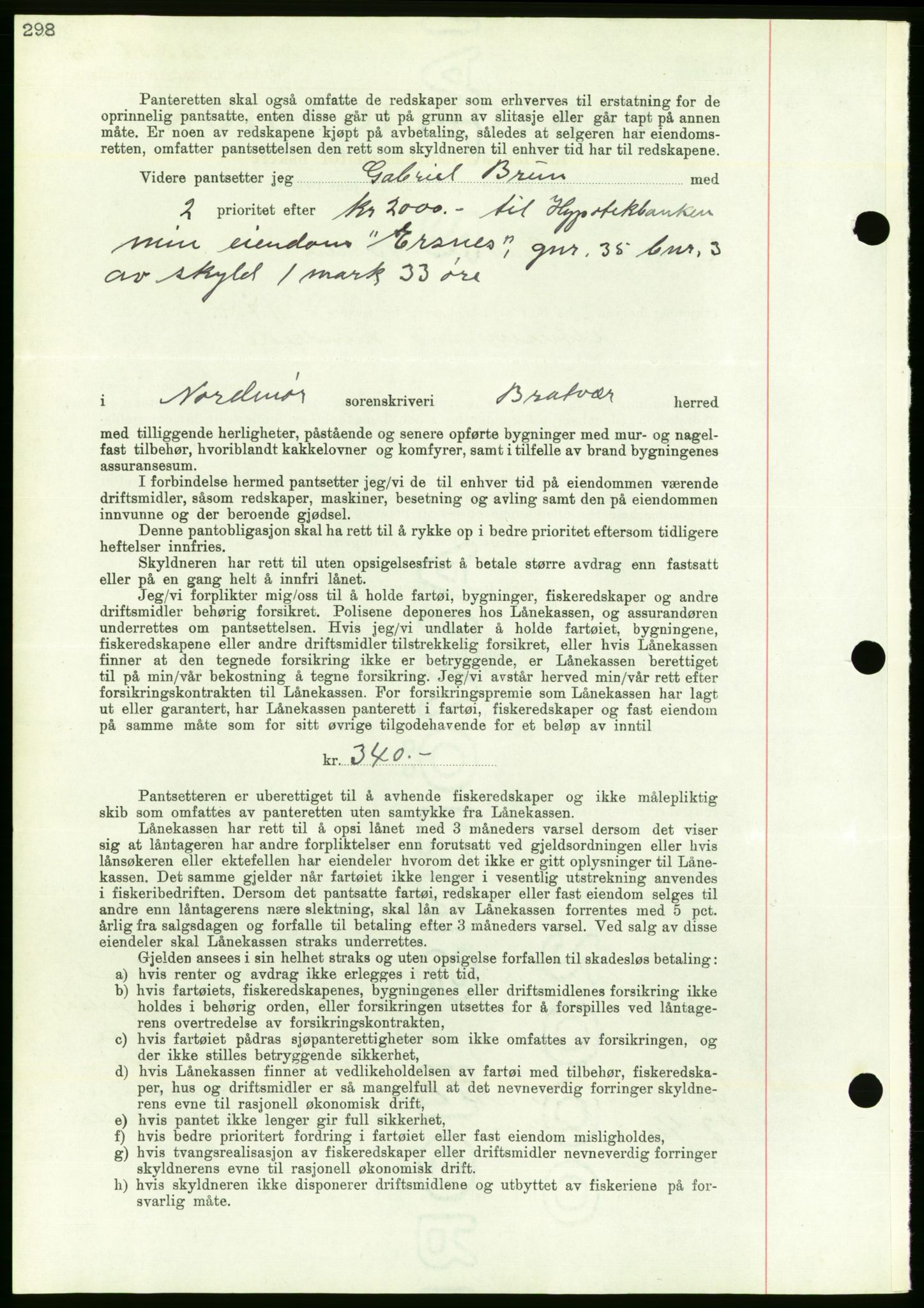 Nordmøre sorenskriveri, AV/SAT-A-4132/1/2/2Ca/L0091: Mortgage book no. B81, 1937-1937, Diary no: : 1232/1937