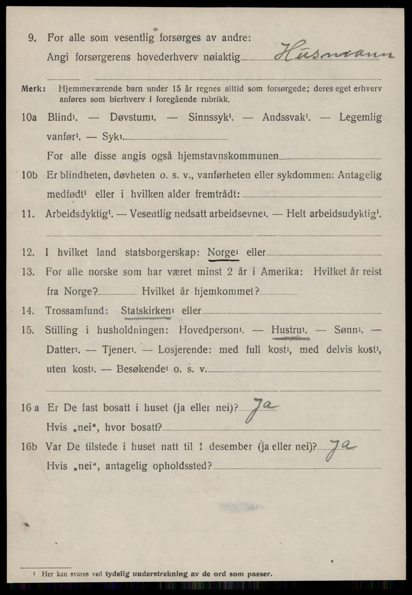 SAT, 1920 census for Surnadal, 1920, p. 2644