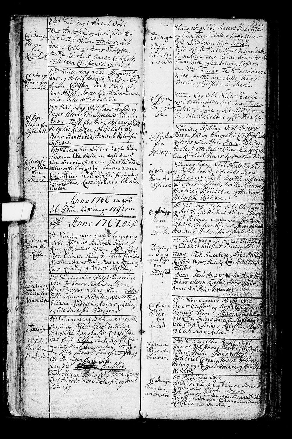 Hvaler prestekontor Kirkebøker, SAO/A-2001/F/Fa/L0003: Parish register (official) no. I 3, 1758-1796, p. 25