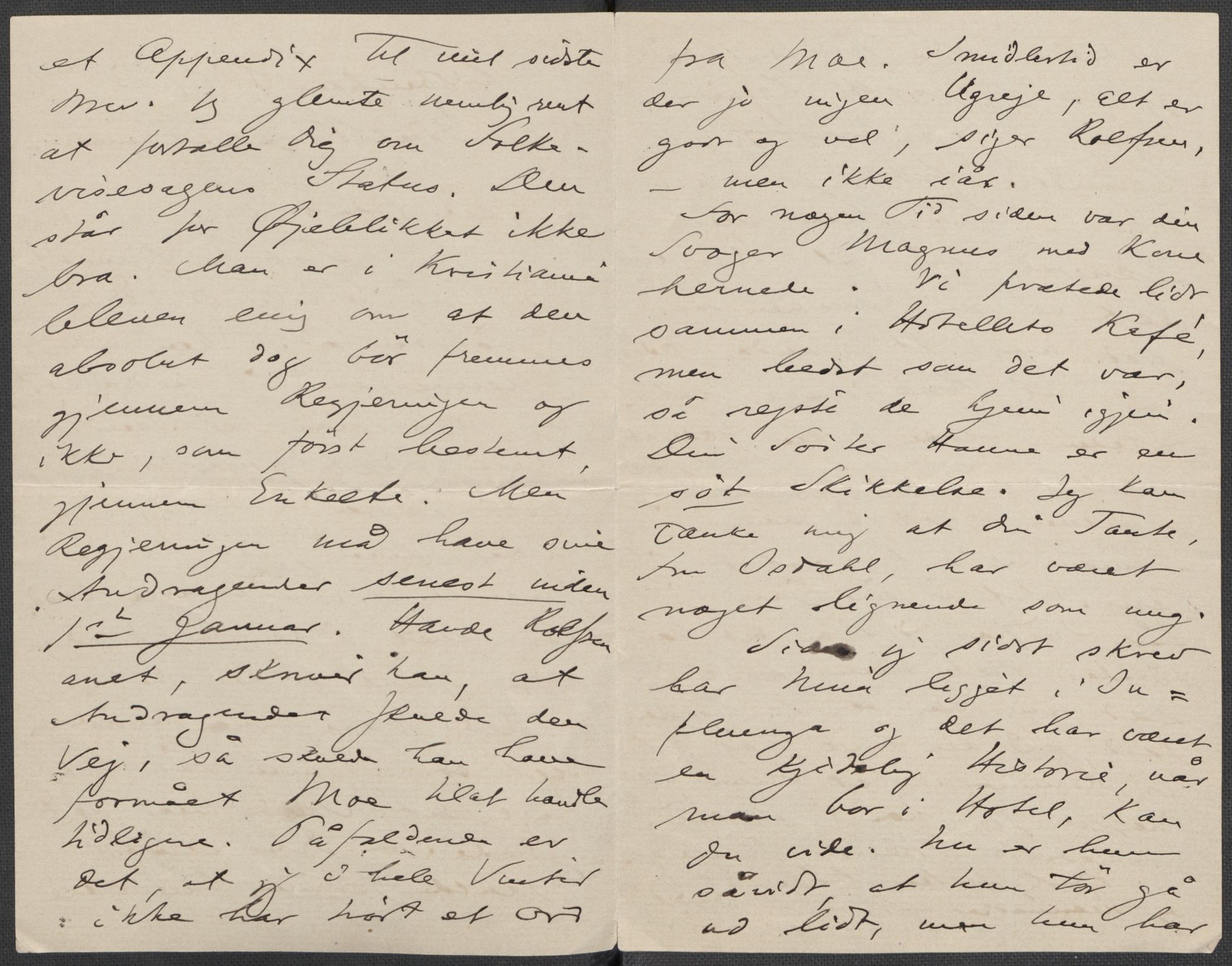 Beyer, Frants, AV/RA-PA-0132/F/L0001: Brev fra Edvard Grieg til Frantz Beyer og "En del optegnelser som kan tjene til kommentar til brevene" av Marie Beyer, 1872-1907, p. 367