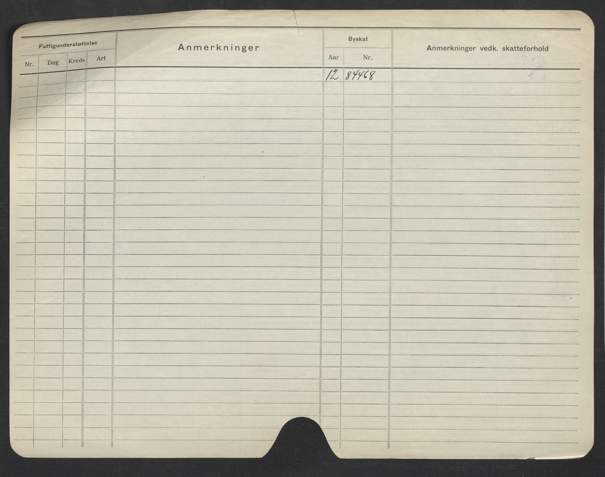 Oslo folkeregister, Registerkort, AV/SAO-A-11715/F/Fa/Fac/L0007: Menn, 1906-1914, p. 354b