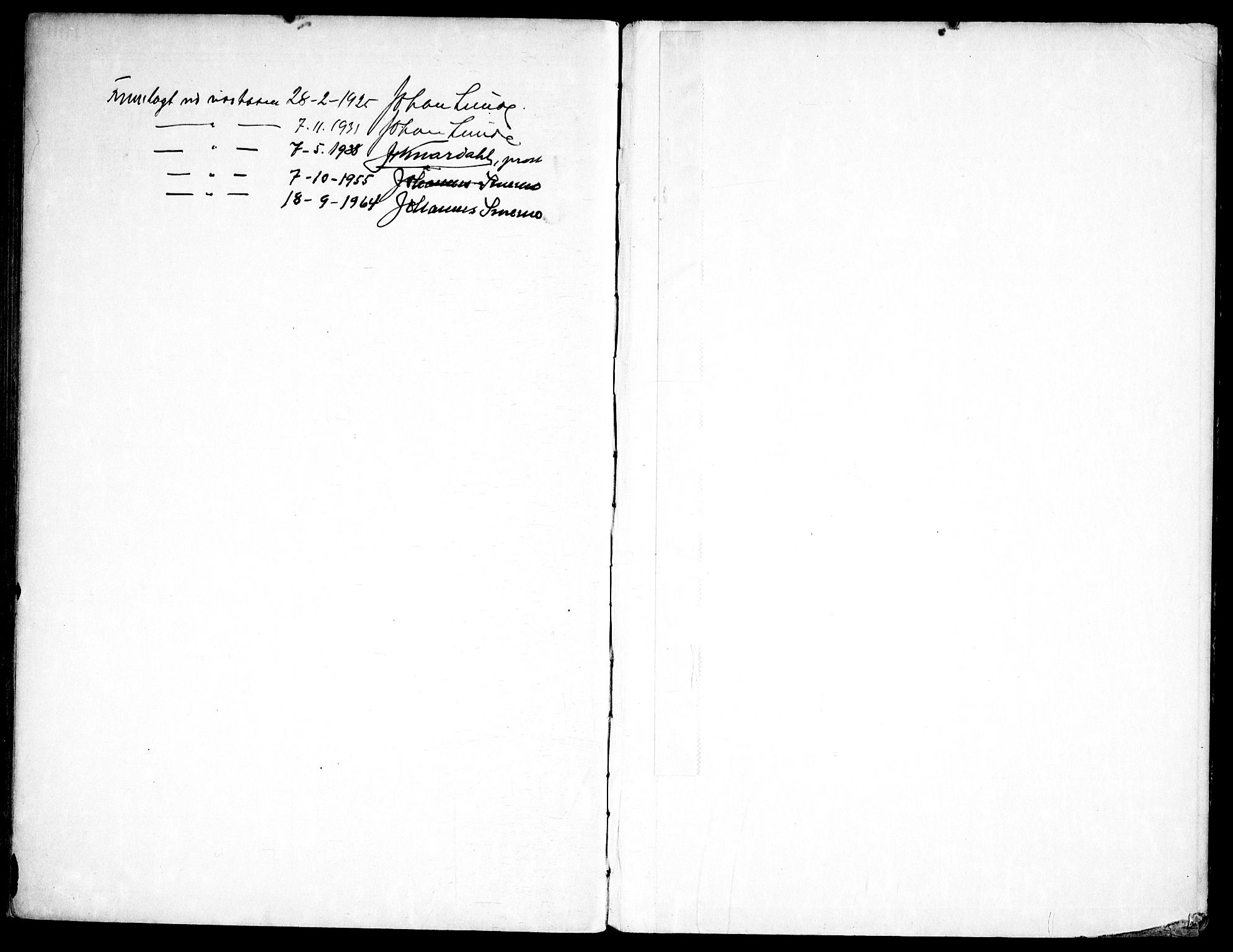 Spydeberg prestekontor Kirkebøker, SAO/A-10924/H/Ha/L0001: Banns register no. 1, 1919-1966