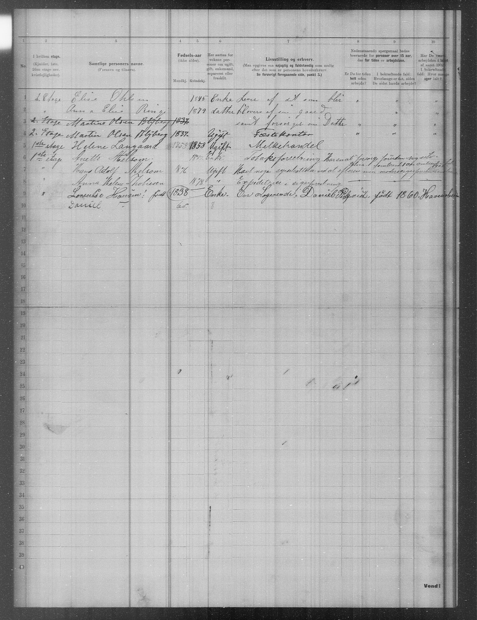 OBA, Municipal Census 1902 for Kristiania, 1902, p. 11041