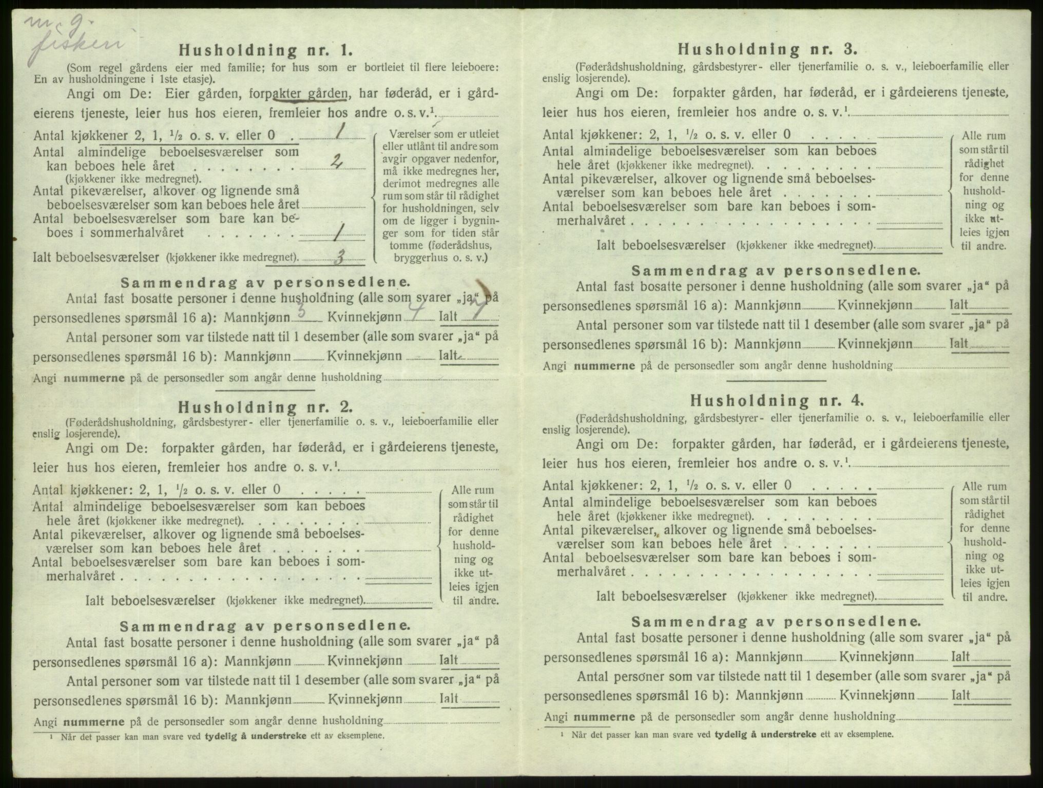 SAB, 1920 census for Askvoll, 1920, p. 973