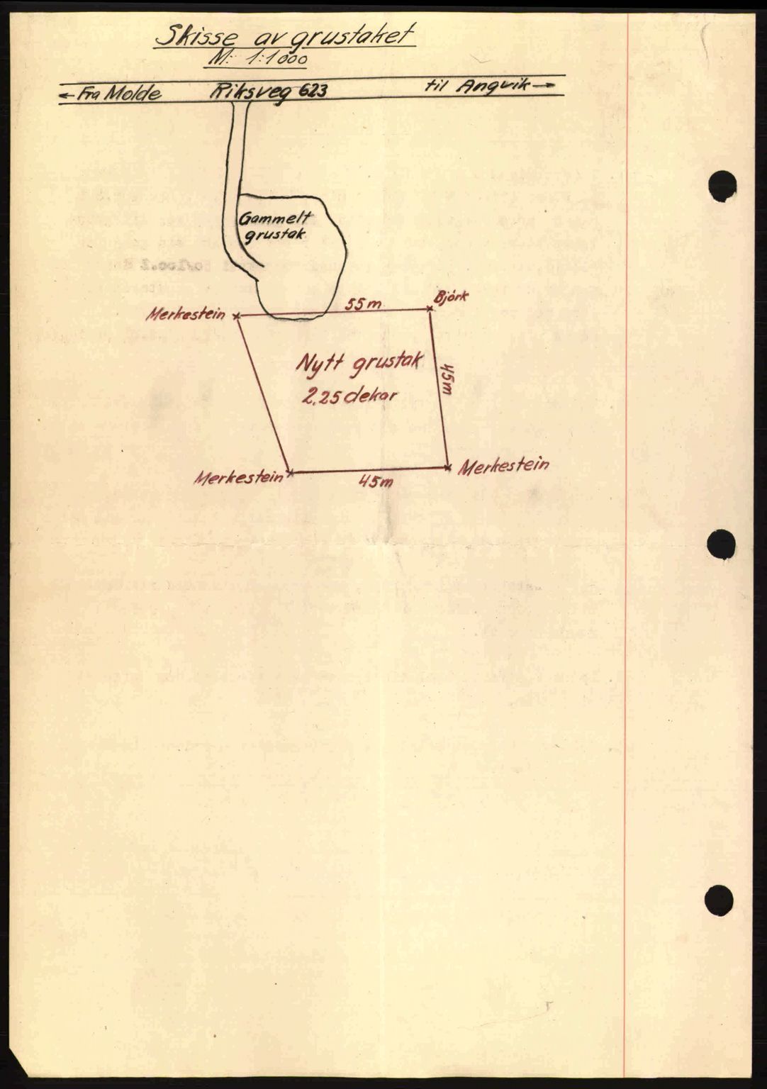 Nordmøre sorenskriveri, AV/SAT-A-4132/1/2/2Ca: Mortgage book no. B92, 1944-1945, Diary no: : 2214/1944