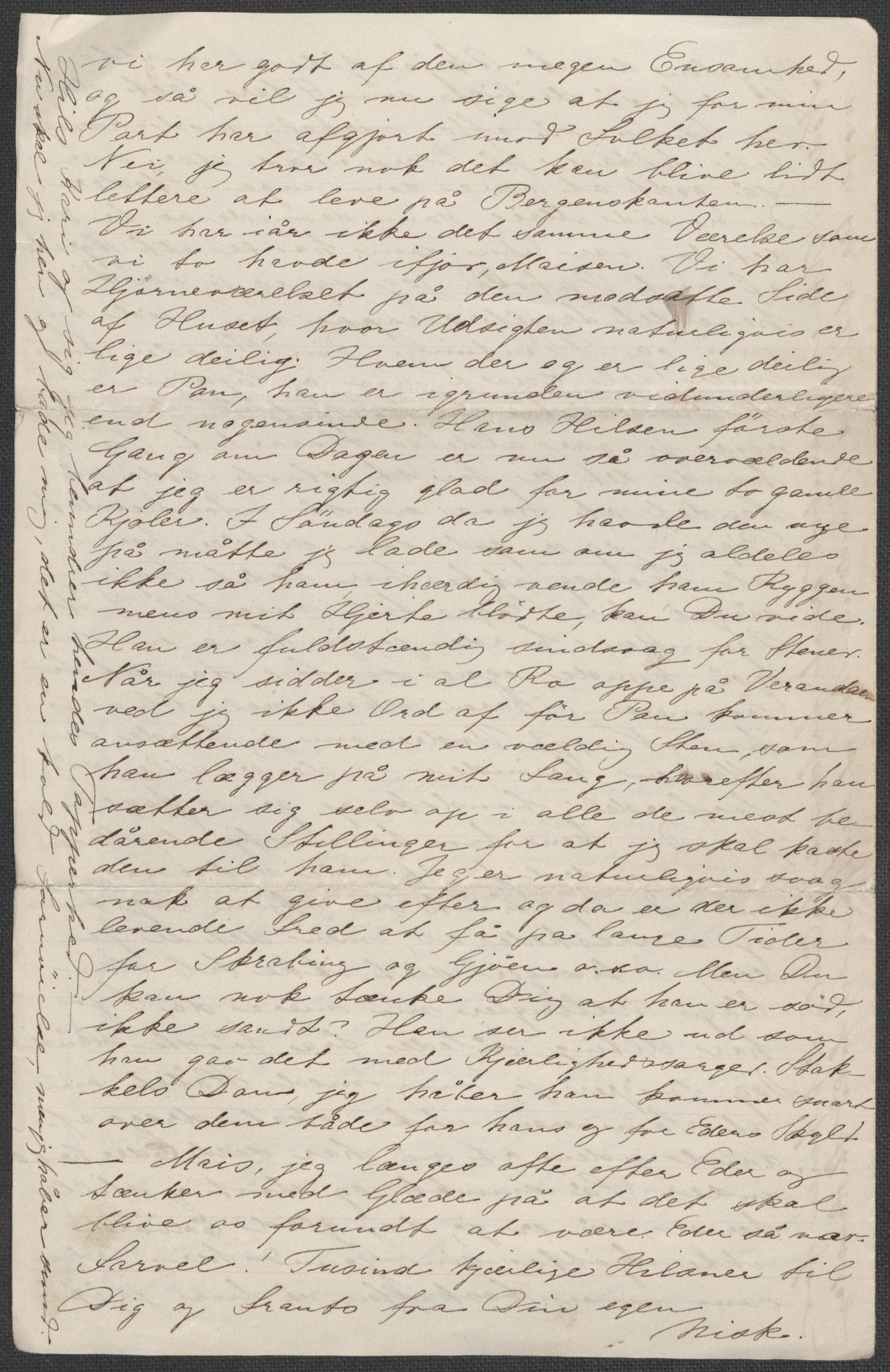 Beyer, Frants, AV/RA-PA-0132/F/L0001: Brev fra Edvard Grieg til Frantz Beyer og "En del optegnelser som kan tjene til kommentar til brevene" av Marie Beyer, 1872-1907, p. 133