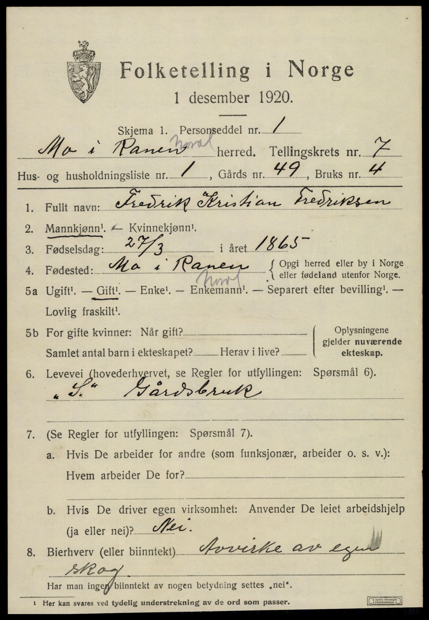 SAT, 1920 census for Mo, 1920, p. 7307