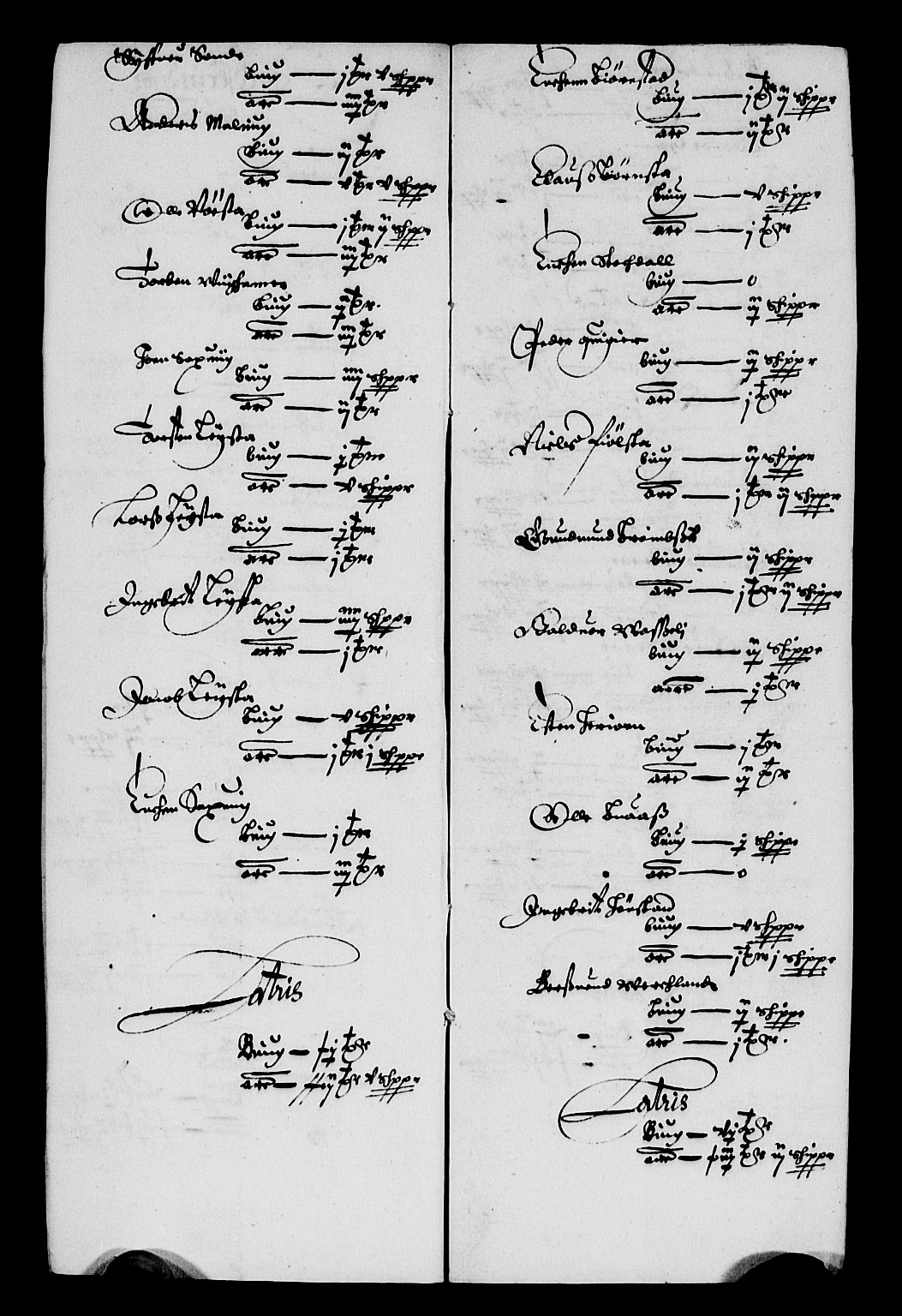 Rentekammeret inntil 1814, Reviderte regnskaper, Lensregnskaper, RA/EA-5023/R/Rb/Rbw/L0099: Trondheim len, 1650-1651