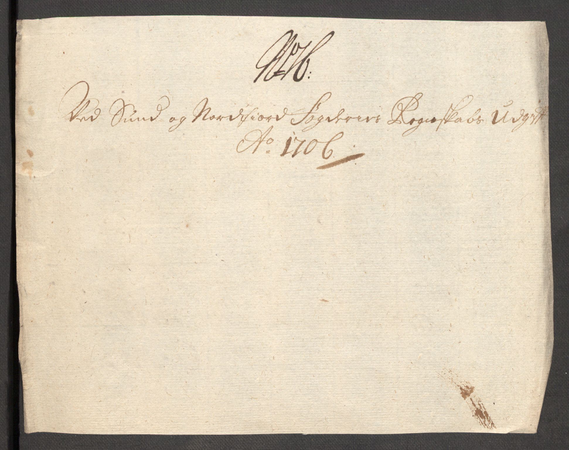 Rentekammeret inntil 1814, Reviderte regnskaper, Fogderegnskap, AV/RA-EA-4092/R53/L3430: Fogderegnskap Sunn- og Nordfjord, 1706-1707, p. 179