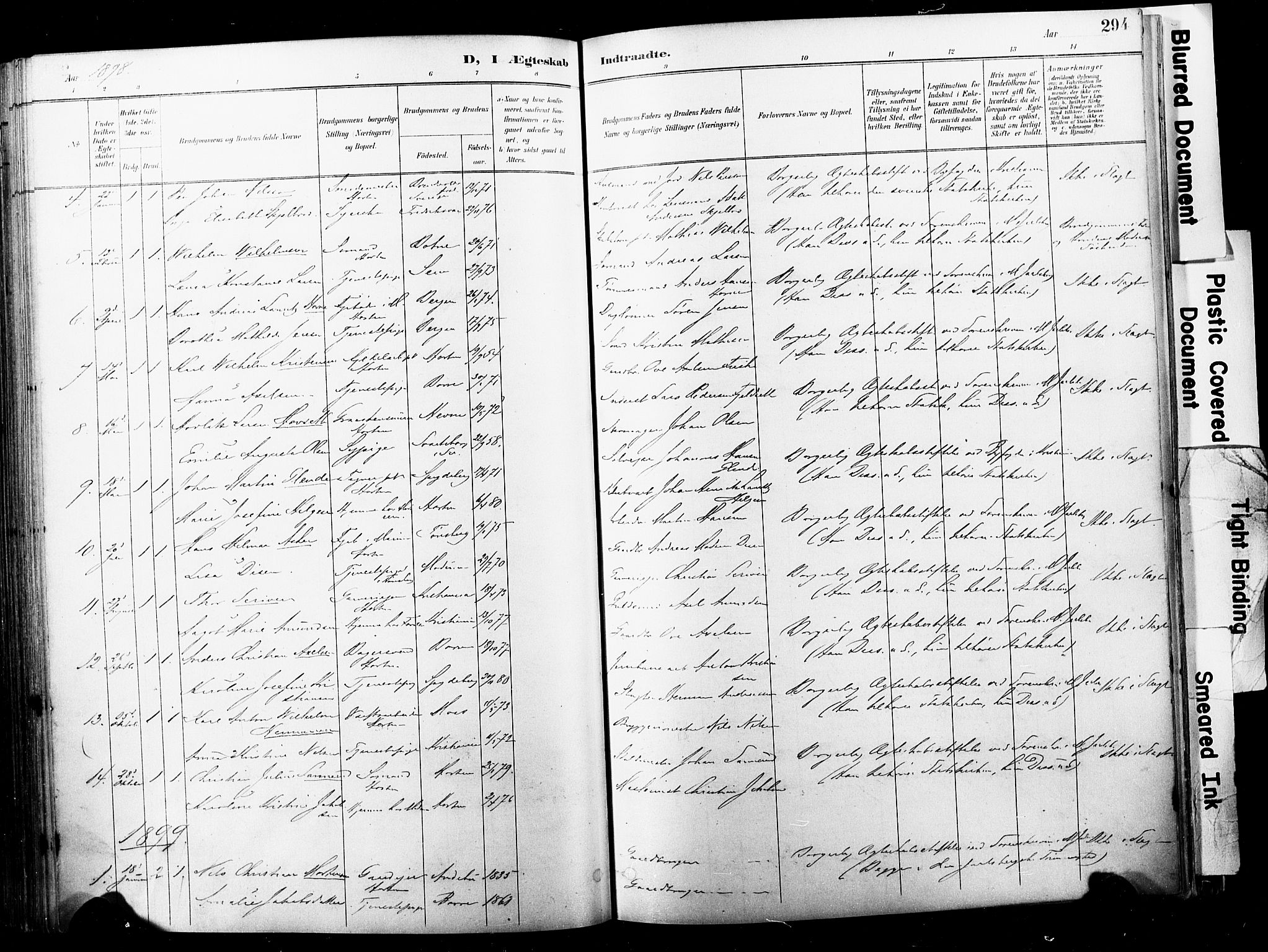 Horten kirkebøker, AV/SAKO-A-348/F/Fa/L0005: Parish register (official) no. 5, 1896-1904, p. 294