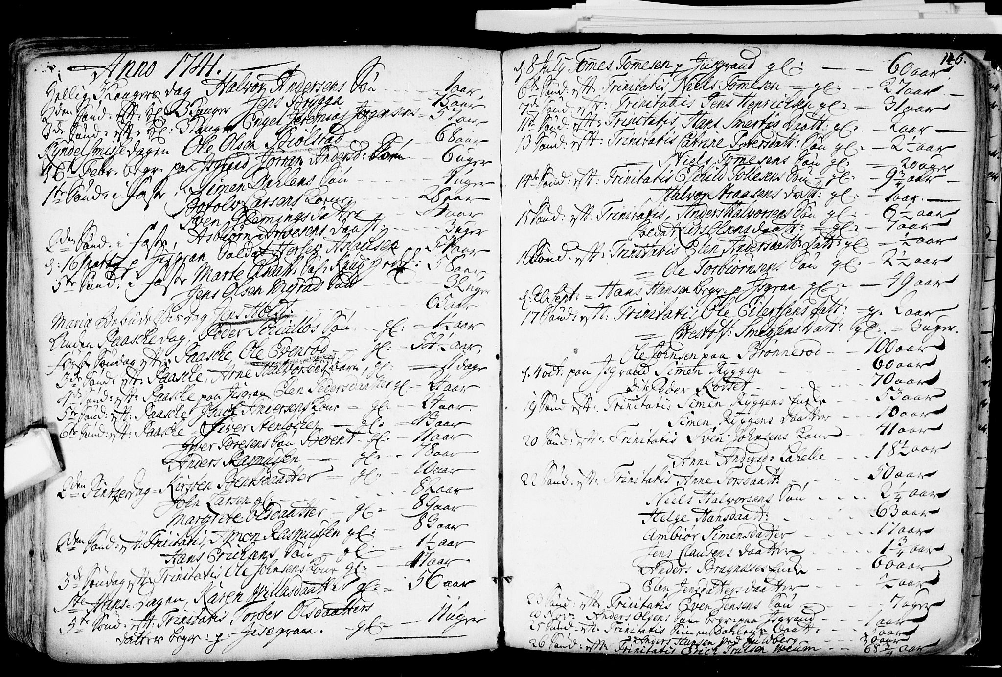 Glemmen prestekontor Kirkebøker, SAO/A-10908/F/Fa/L0001: Parish register (official) no. 1, 1733-1759, p. 146