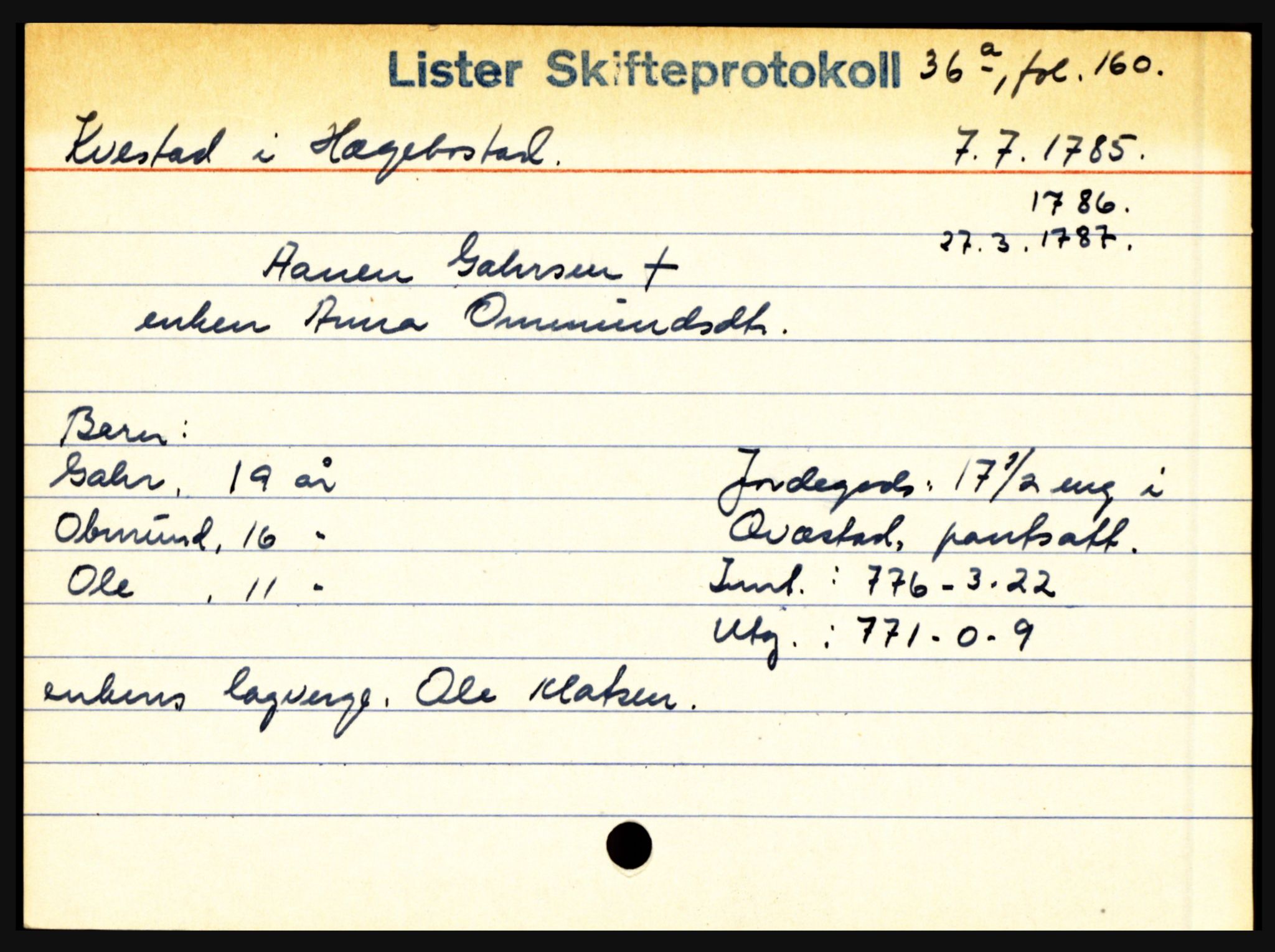 Lister sorenskriveri, AV/SAK-1221-0003/H, p. 21243