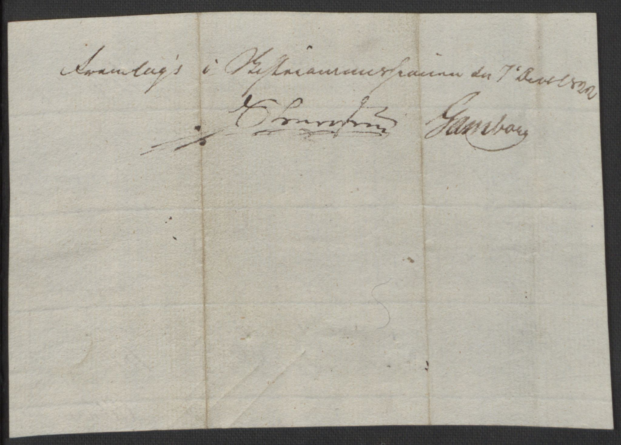 Forsvaret, Generalauditøren, AV/RA-RAFA-1772/F/Fj/Fjb/L0005: Skifter 1818 - 1823, 1818-1823, p. 185