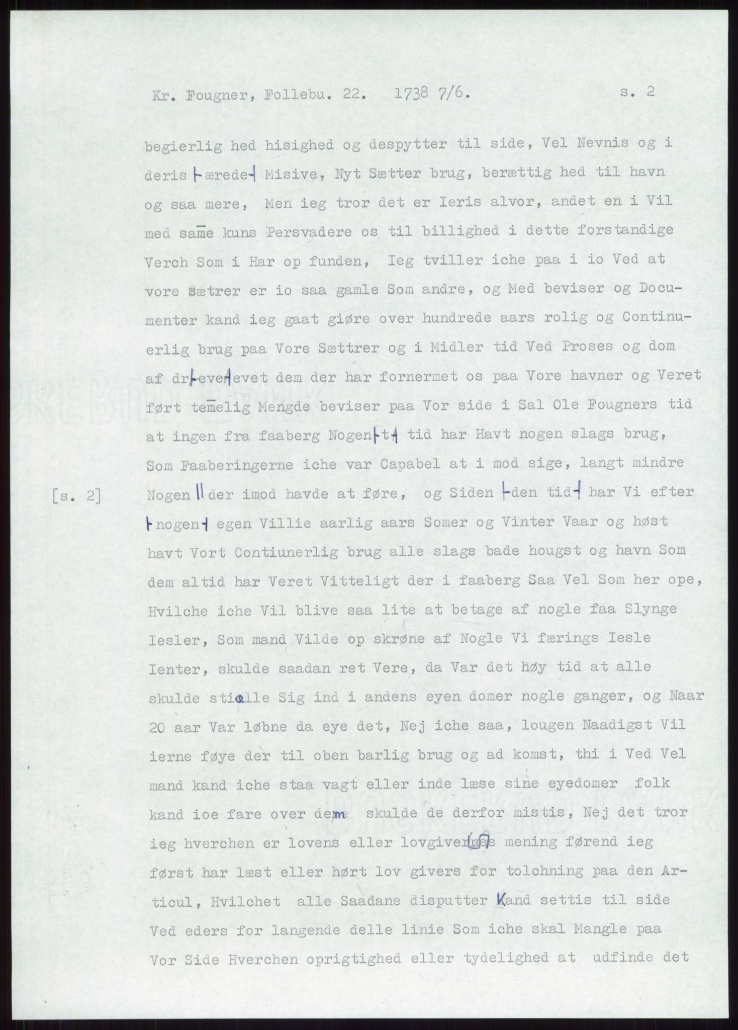 Samlinger til kildeutgivelse, Diplomavskriftsamlingen, RA/EA-4053/H/Ha, p. 2105