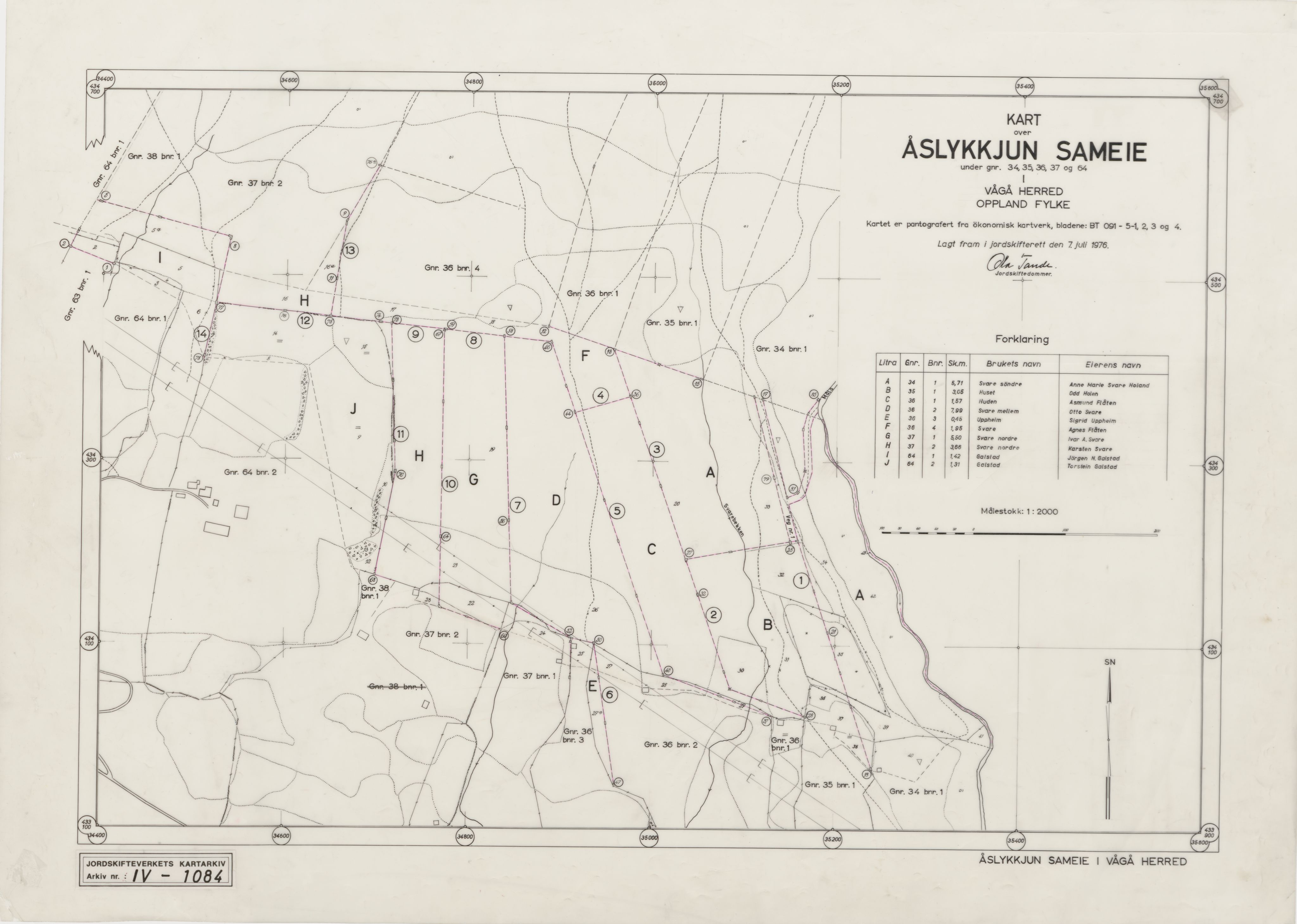 Jordskifteverkets kartarkiv, AV/RA-S-3929/T, 1859-1988, p. 1373