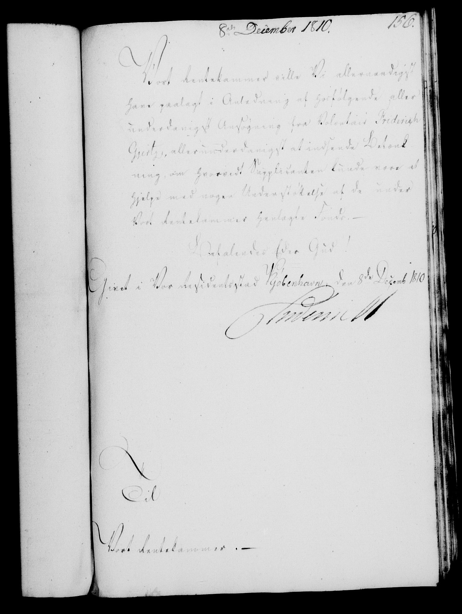 Rentekammeret, Kammerkanselliet, RA/EA-3111/G/Gf/Gfa/L0092: Norsk relasjons- og resolusjonsprotokoll (merket RK 52.92), 1810, p. 588