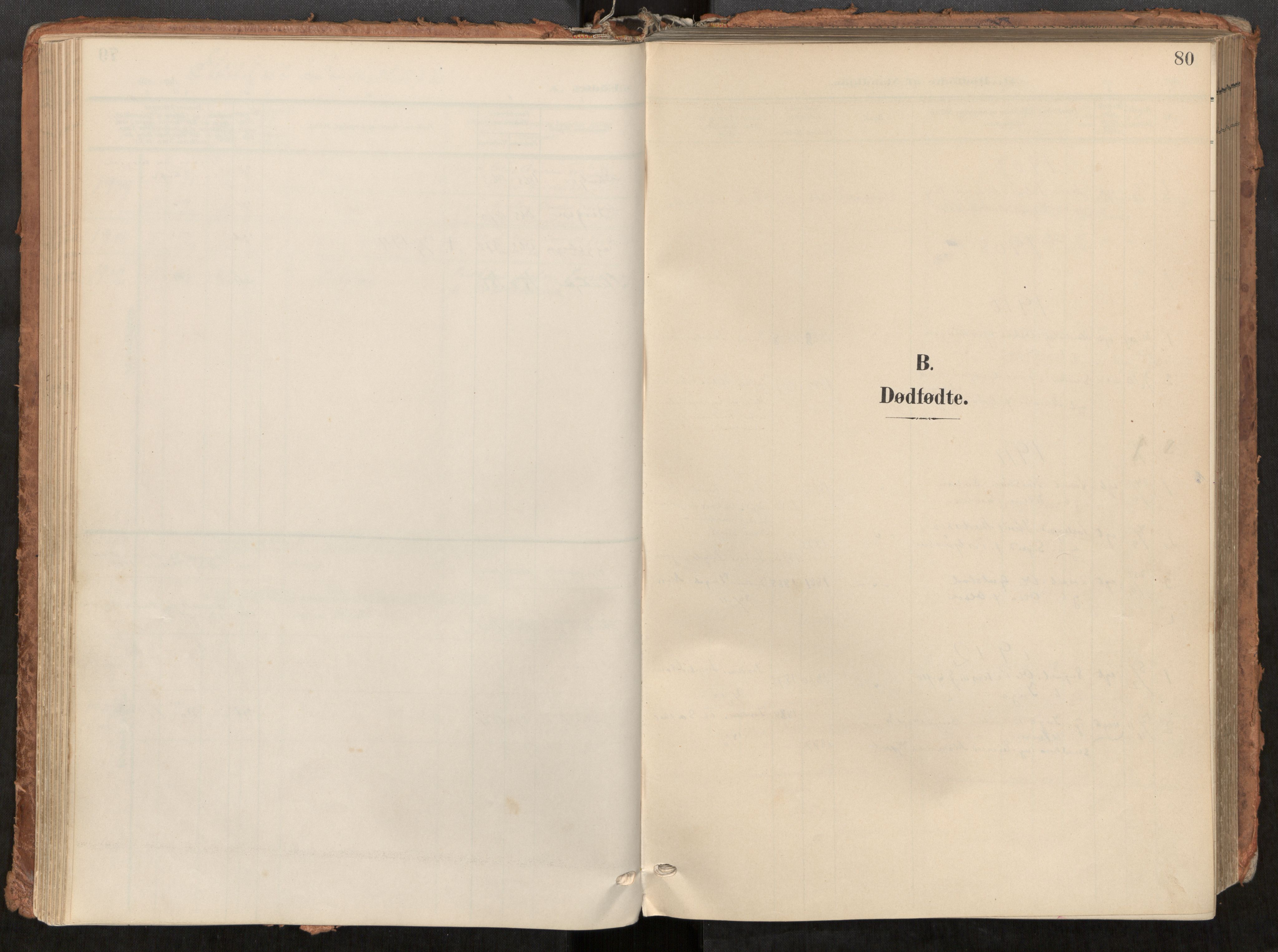 Steinkjer sokneprestkontor, SAT/A-1541/01/H/Ha/Haa/L0001: Parish register (official) no. 1, 1904-1912, p. 80
