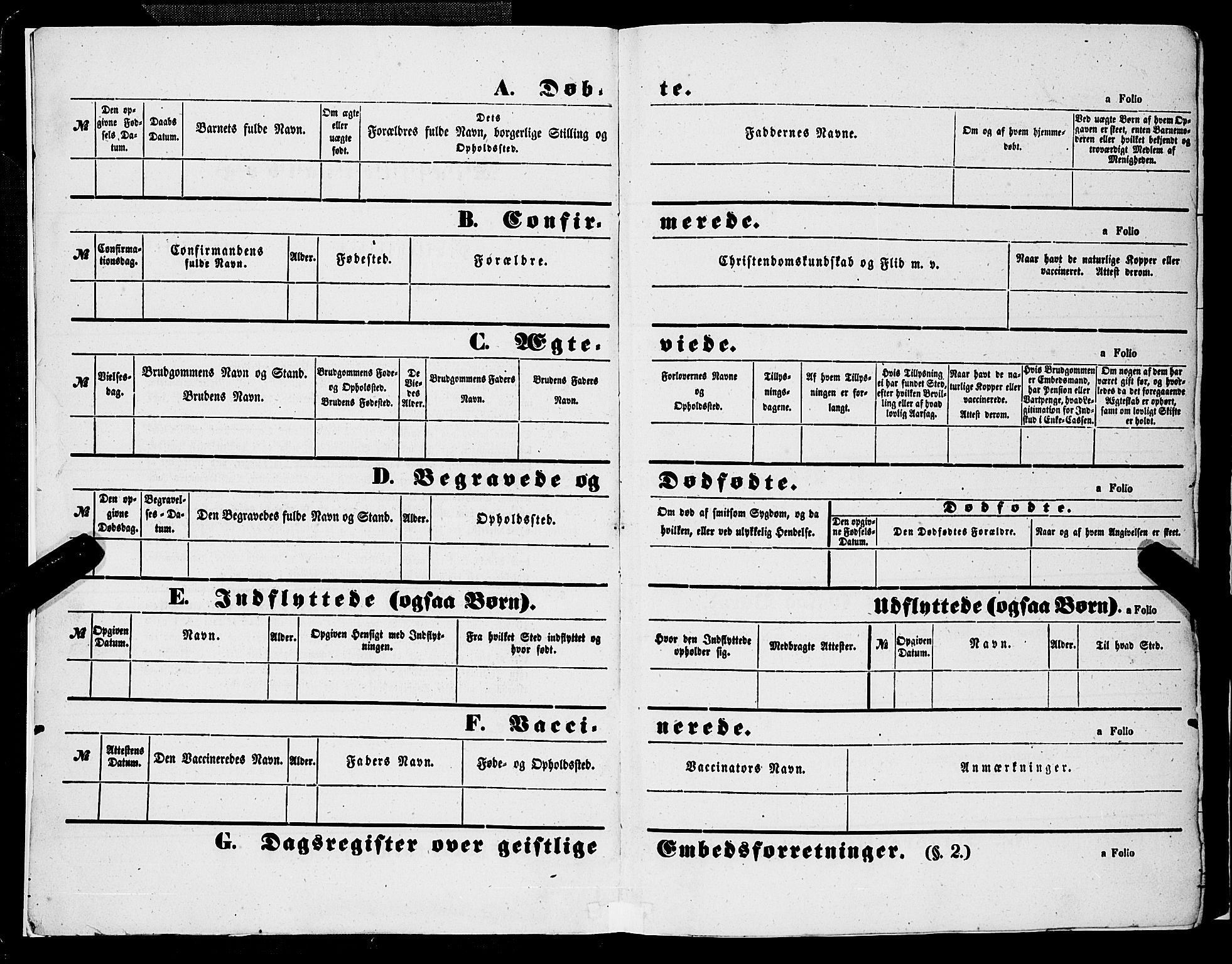 Domkirken sokneprestembete, SAB/A-74801/H/Haa/L0019: Parish register (official) no. B 2, 1841-1851