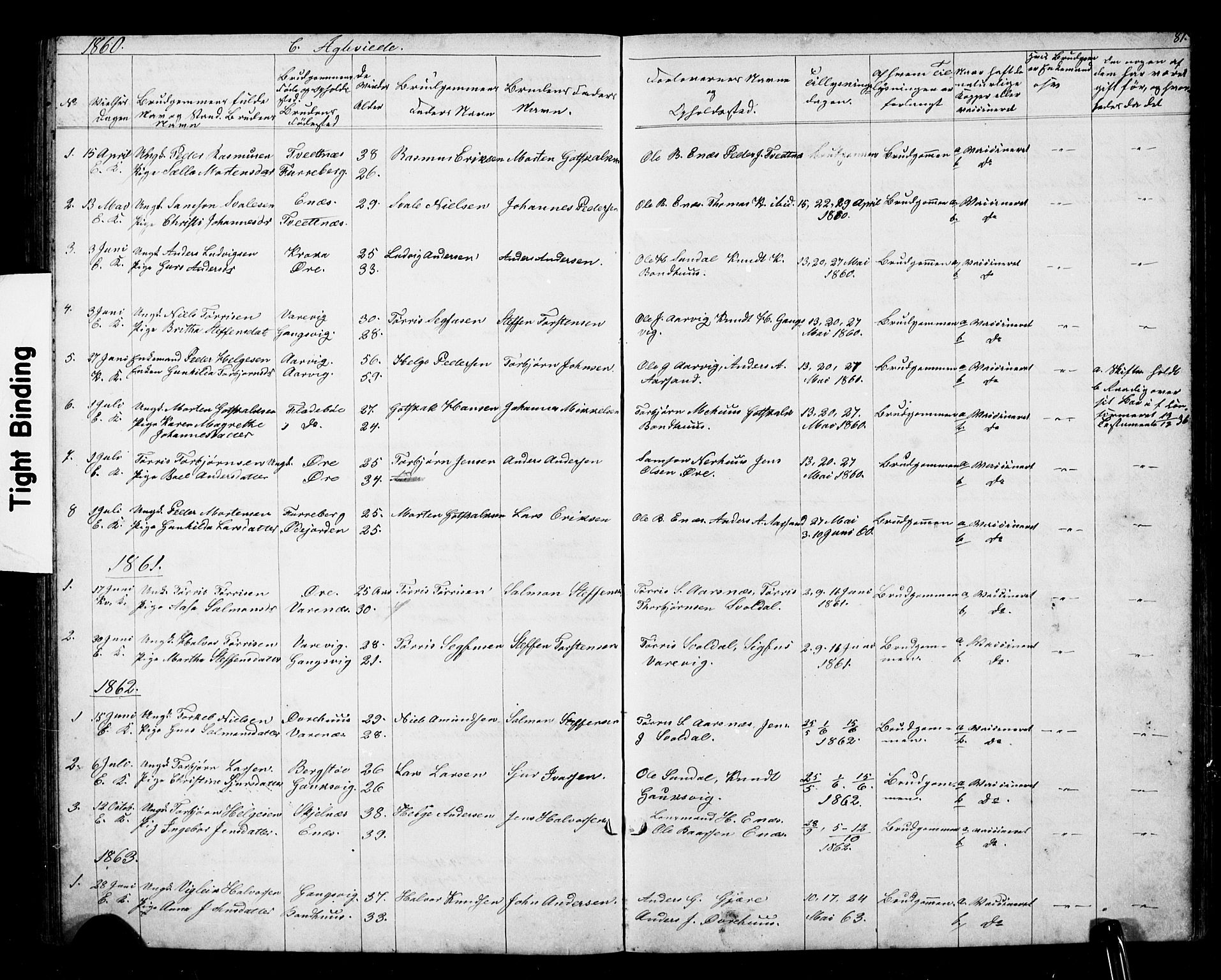 Kvinnherad sokneprestembete, SAB/A-76401/H/Hab: Parish register (copy) no. D 1, 1856-1905, p. 81