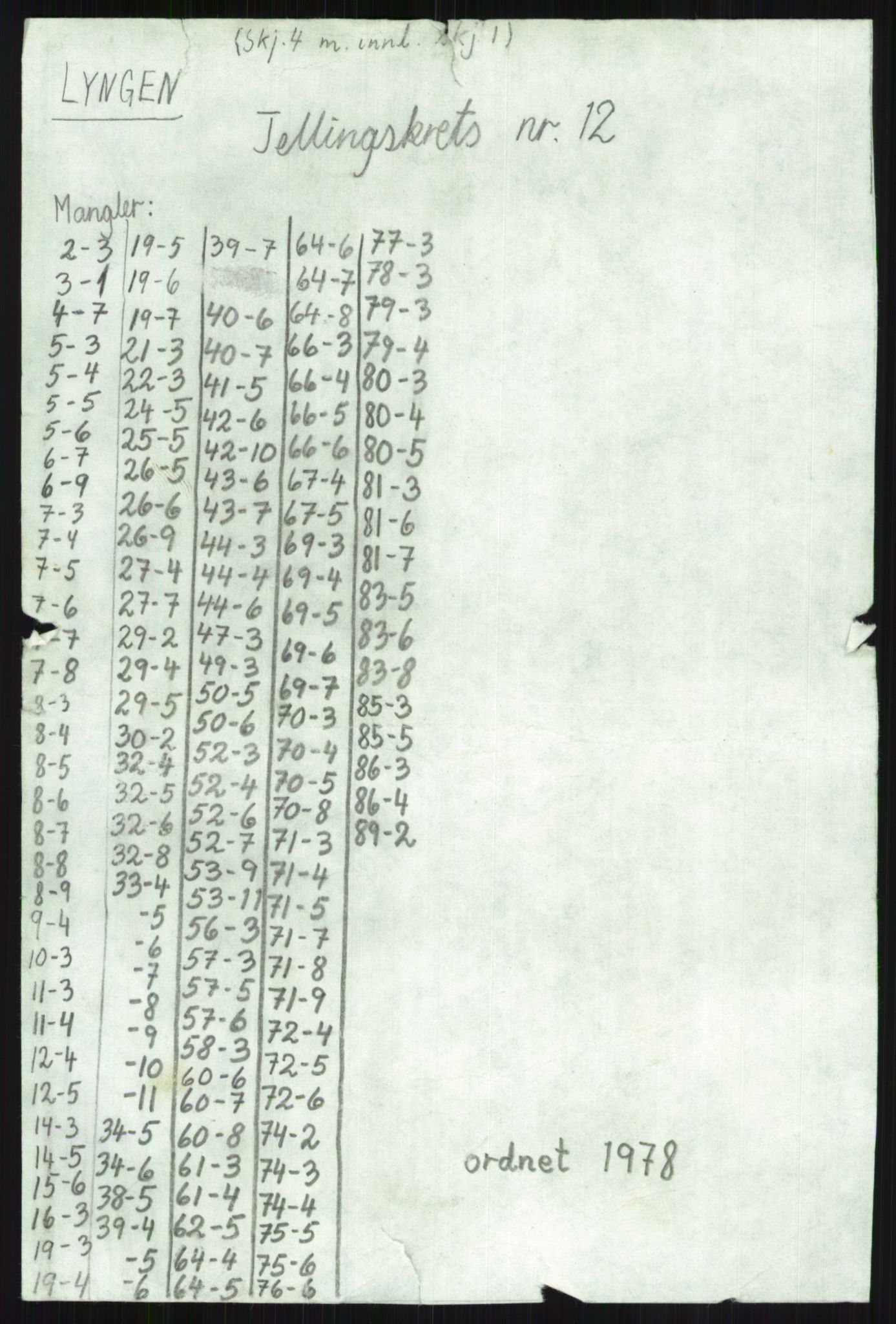 SATØ, 1920 census for Lyngen, 1920, p. 9054