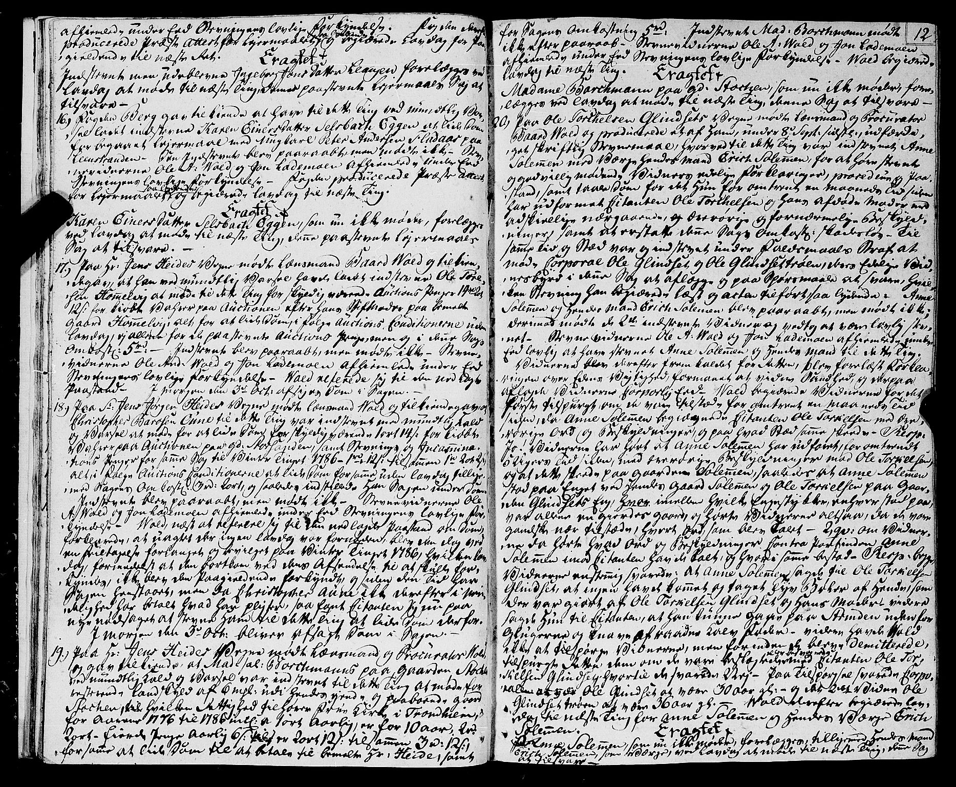 Strinda og Selbu sorenskriveri, AV/SAT-A-0015/1/1A/L0015: Tingbok 14, 1787-1794, p. 11b-12a
