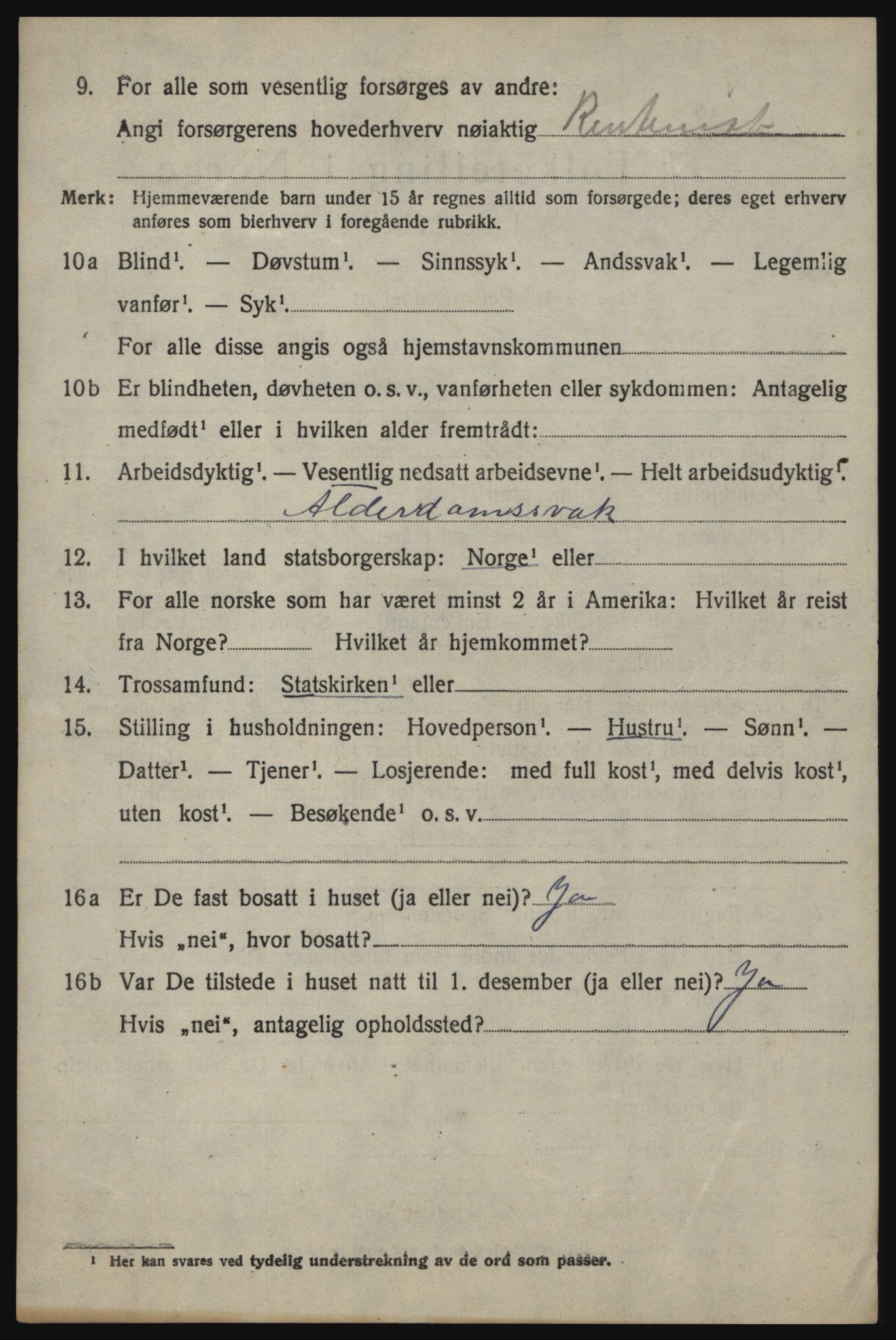 SAO, 1920 census for Berg, 1920, p. 4758