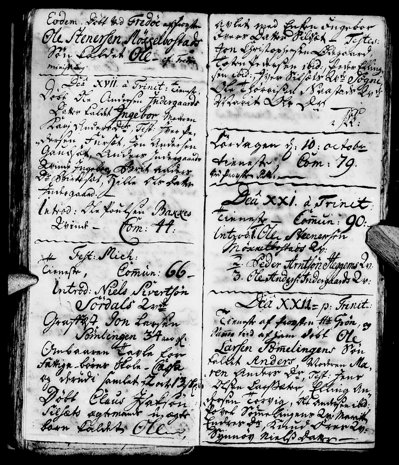 Ministerialprotokoller, klokkerbøker og fødselsregistre - Møre og Romsdal, AV/SAT-A-1454/584/L0964: Parish register (official) no. 584A04, 1732-1754