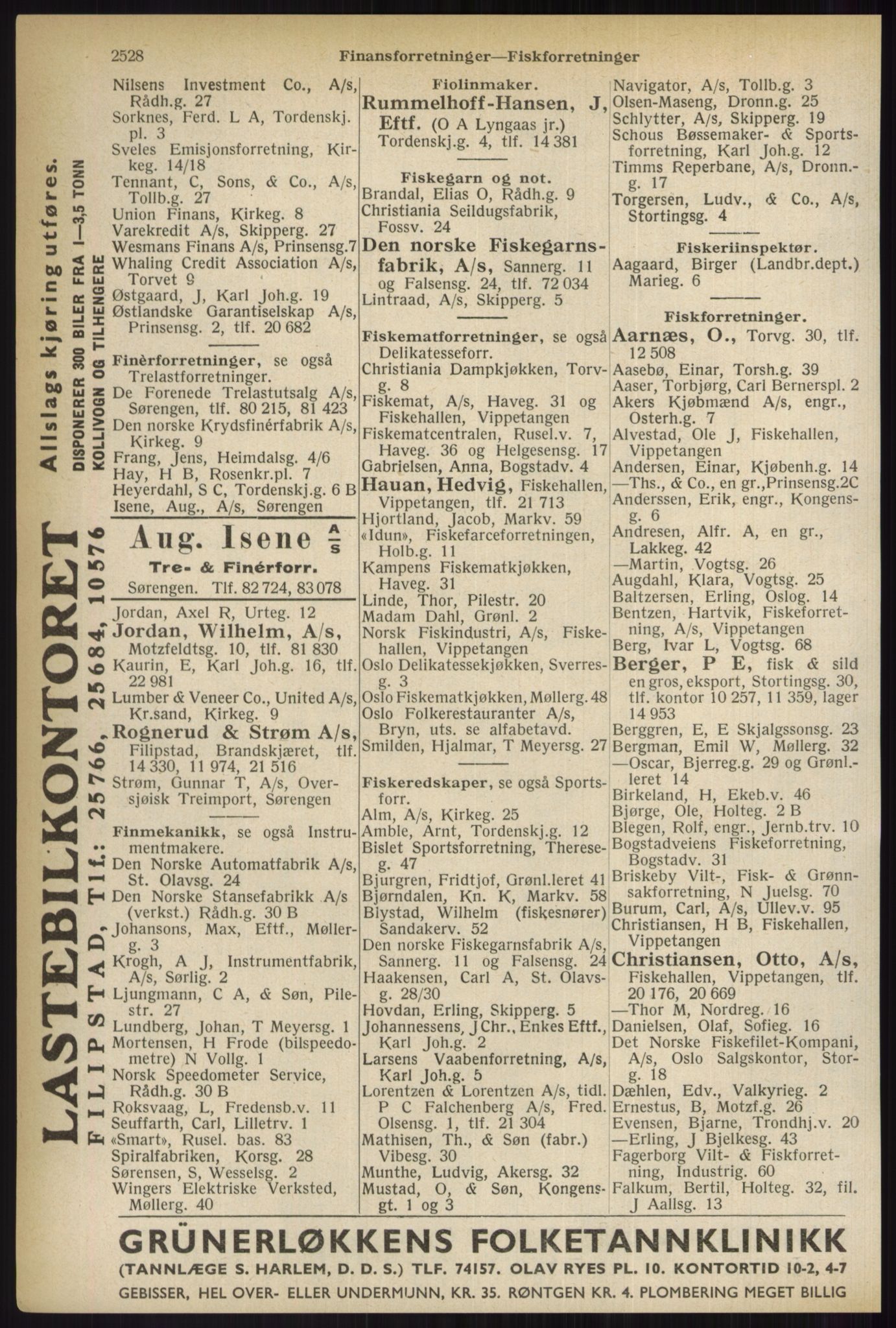 Kristiania/Oslo adressebok, PUBL/-, 1937, p. 2528