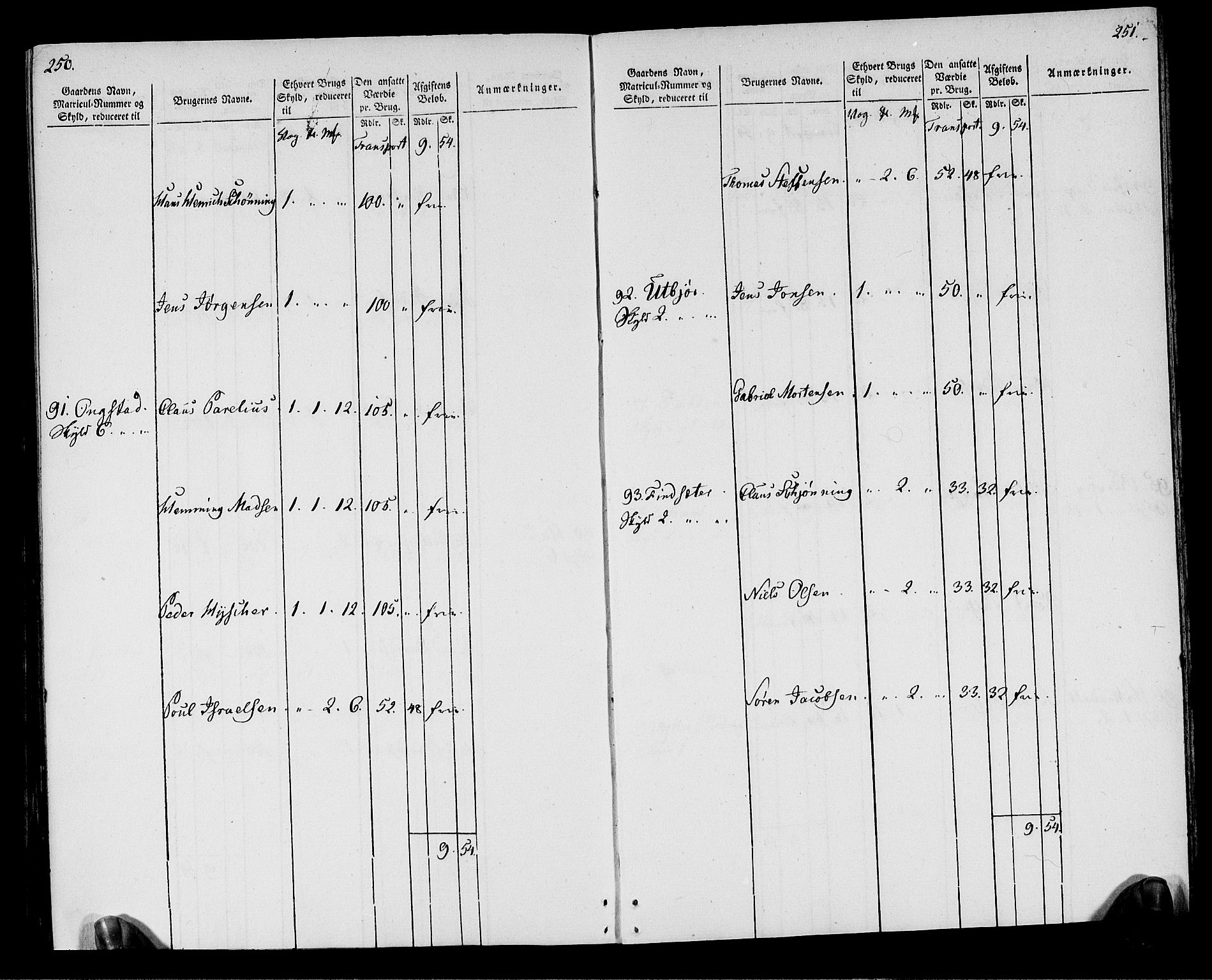 Rentekammeret inntil 1814, Realistisk ordnet avdeling, AV/RA-EA-4070/N/Ne/Nea/L0164: Vesterålen, Andenes og Lofoten fogderi. Oppebørselsregister, 1803, p. 128