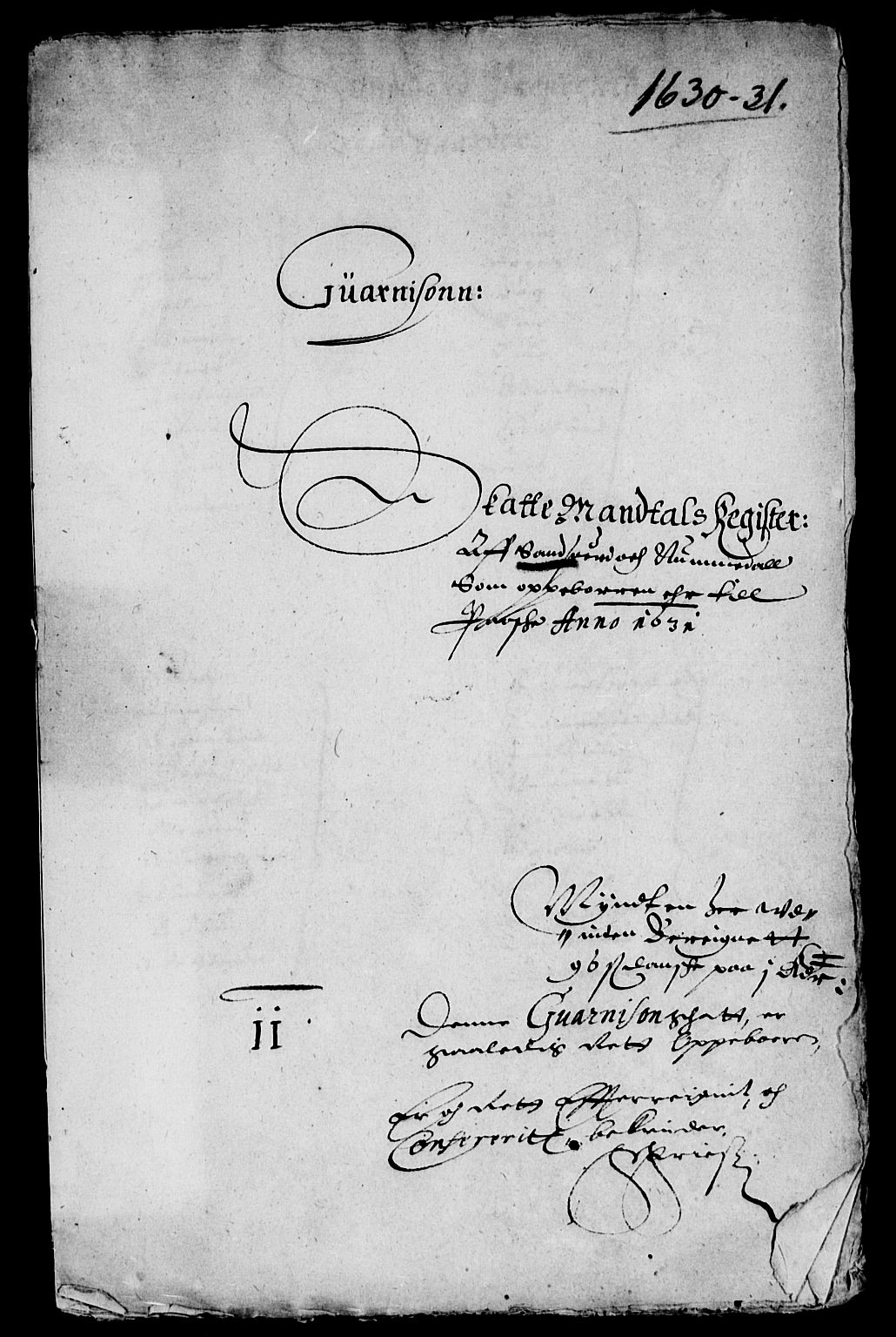 Rentekammeret inntil 1814, Reviderte regnskaper, Lensregnskaper, RA/EA-5023/R/Rb/Rbn/L0001: Numedal og Sandsvær len, 1628-1638