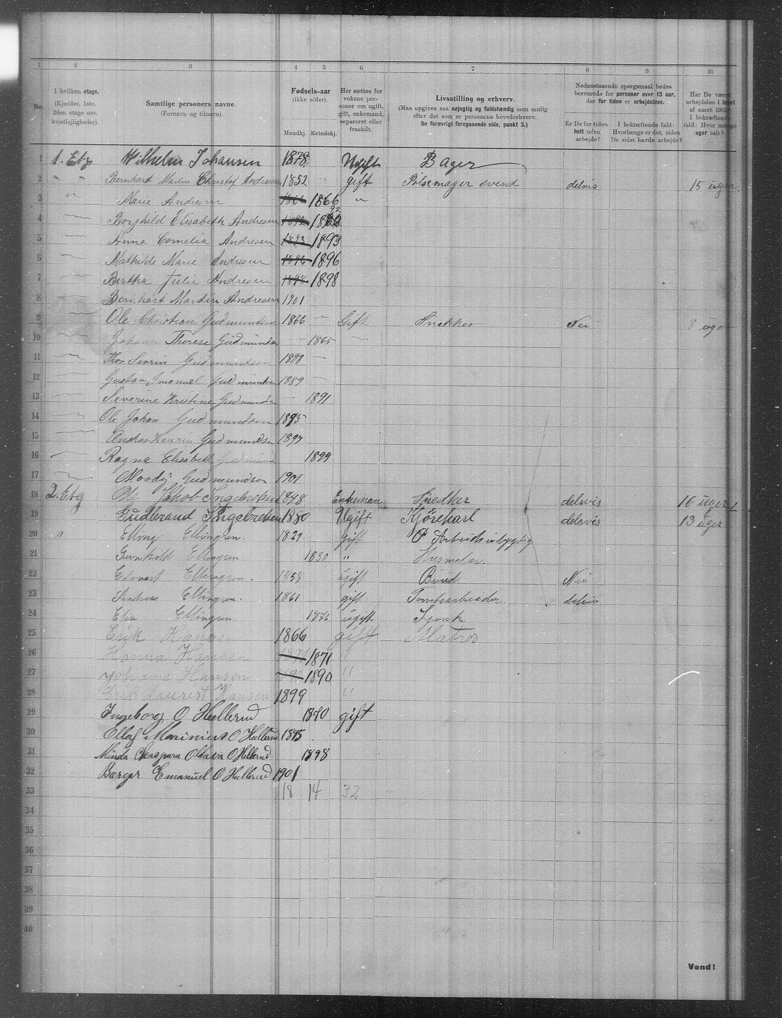 OBA, Municipal Census 1902 for Kristiania, 1902, p. 10784