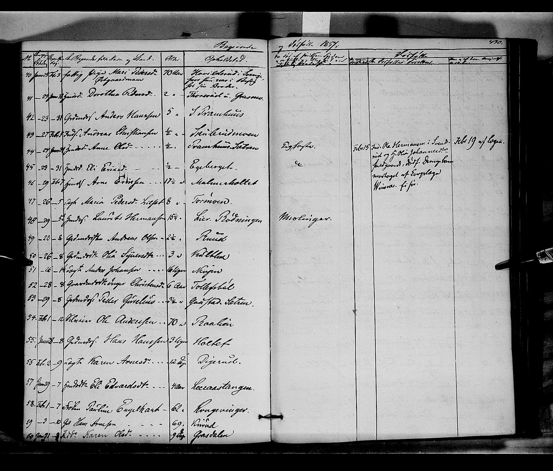 Vinger prestekontor, AV/SAH-PREST-024/H/Ha/Haa/L0010: Parish register (official) no. 10, 1855-1861, p. 430