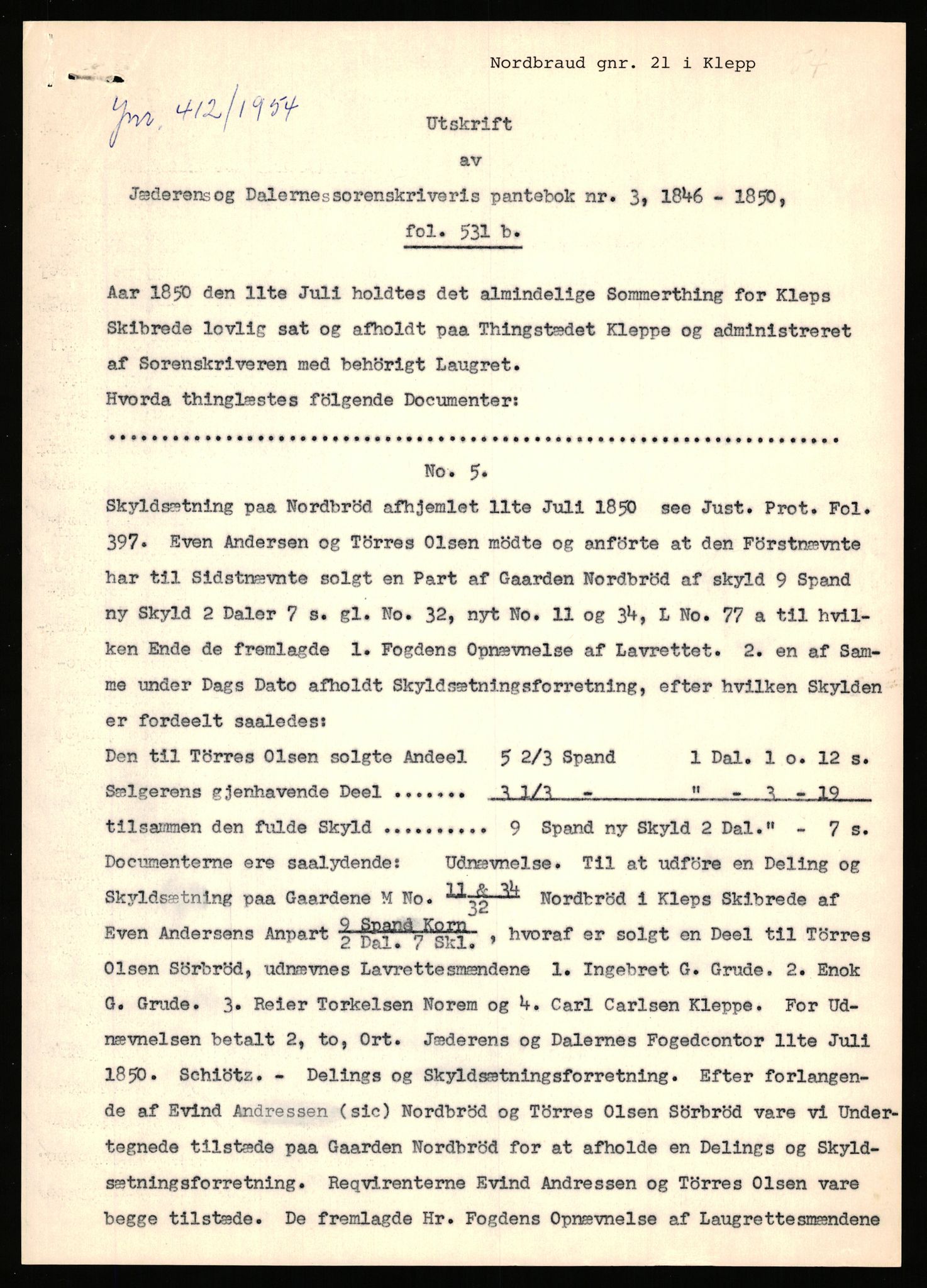 Statsarkivet i Stavanger, AV/SAST-A-101971/03/Y/Yj/L0063: Avskrifter sortert etter gårdsnavn: Nordbraud - Nordvik, 1750-1930, p. 2