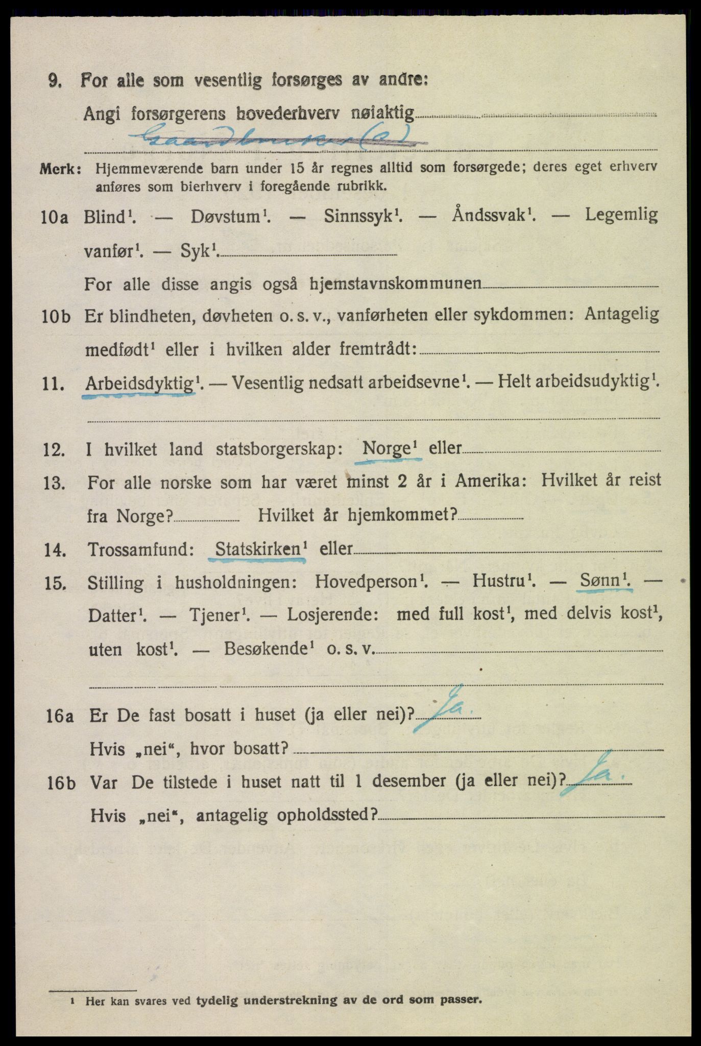 SAK, 1920 census for Halse og Harkmark, 1920, p. 2444