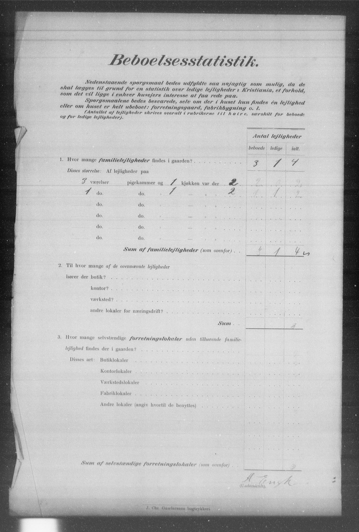 OBA, Municipal Census 1903 for Kristiania, 1903, p. 10315