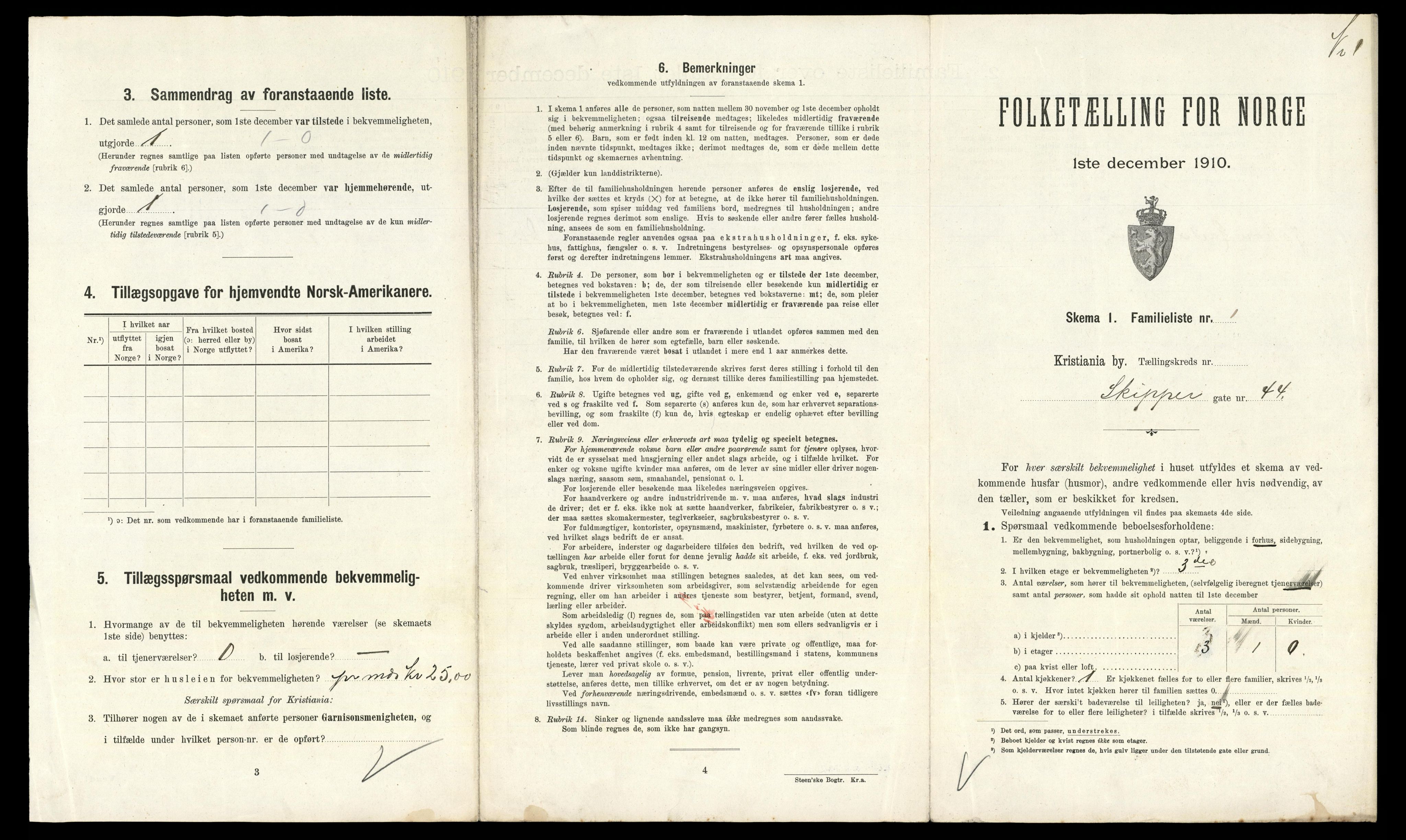 RA, 1910 census for Kristiania, 1910, p. 91741