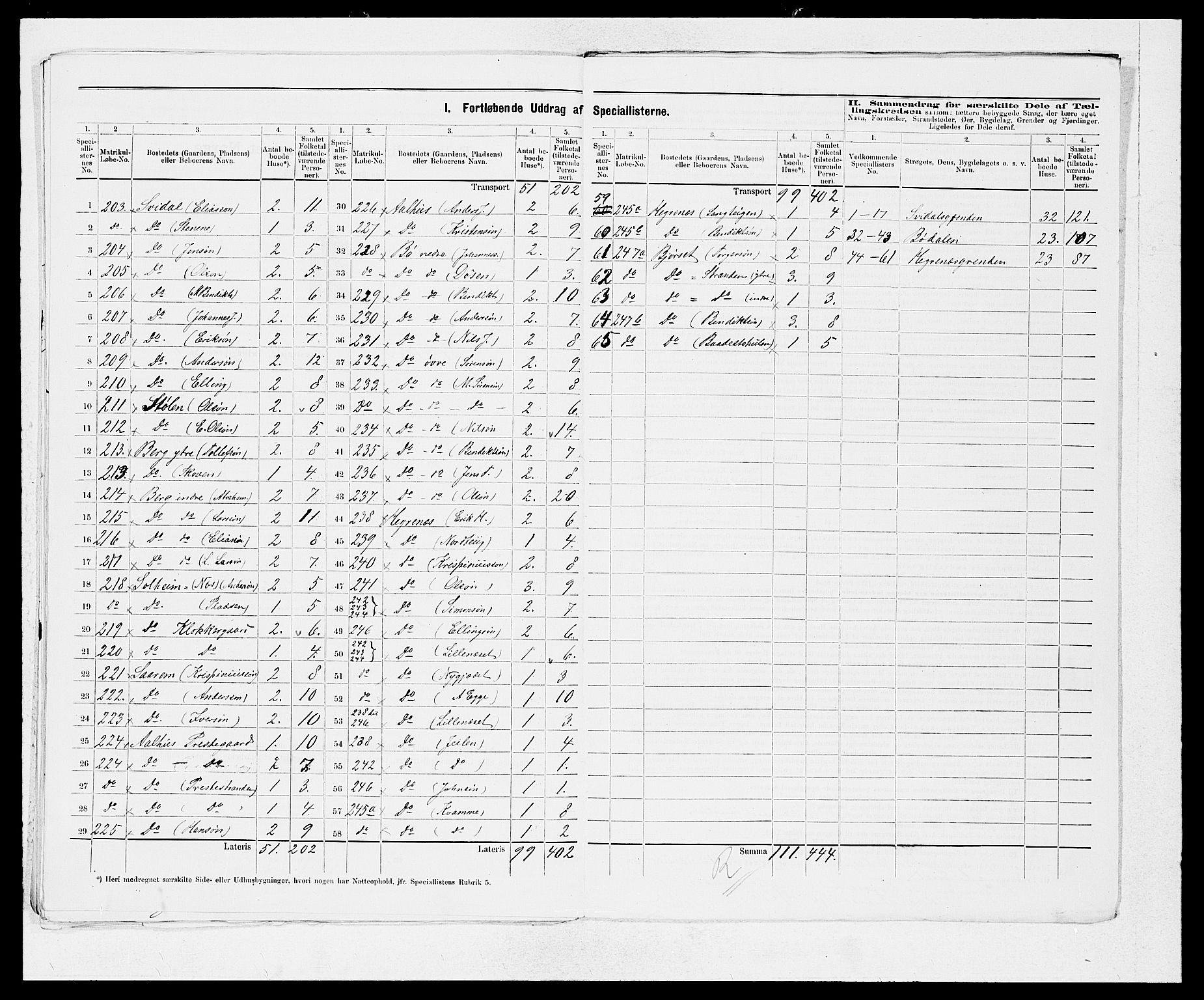 SAB, 1875 census for 1431P Jølster, 1875, p. 19