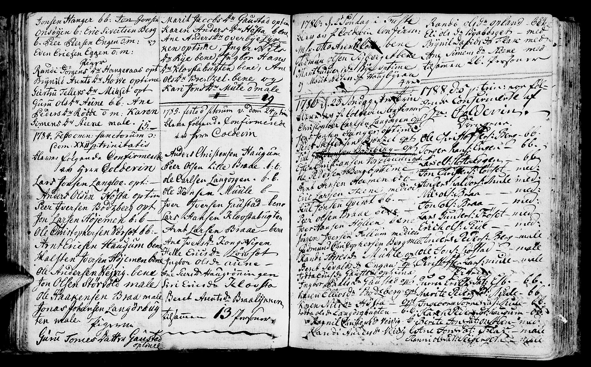 Ministerialprotokoller, klokkerbøker og fødselsregistre - Sør-Trøndelag, SAT/A-1456/612/L0370: Parish register (official) no. 612A04, 1754-1802, p. 84