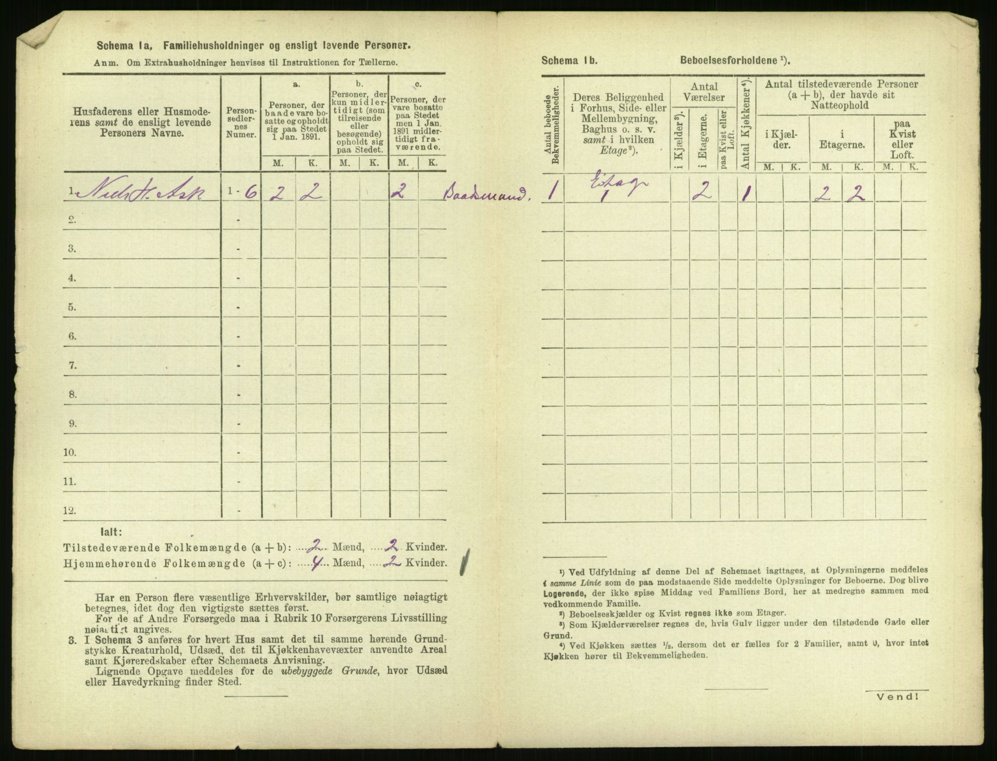 RA, 1891 census for 0706 Sandefjord, 1891, p. 30