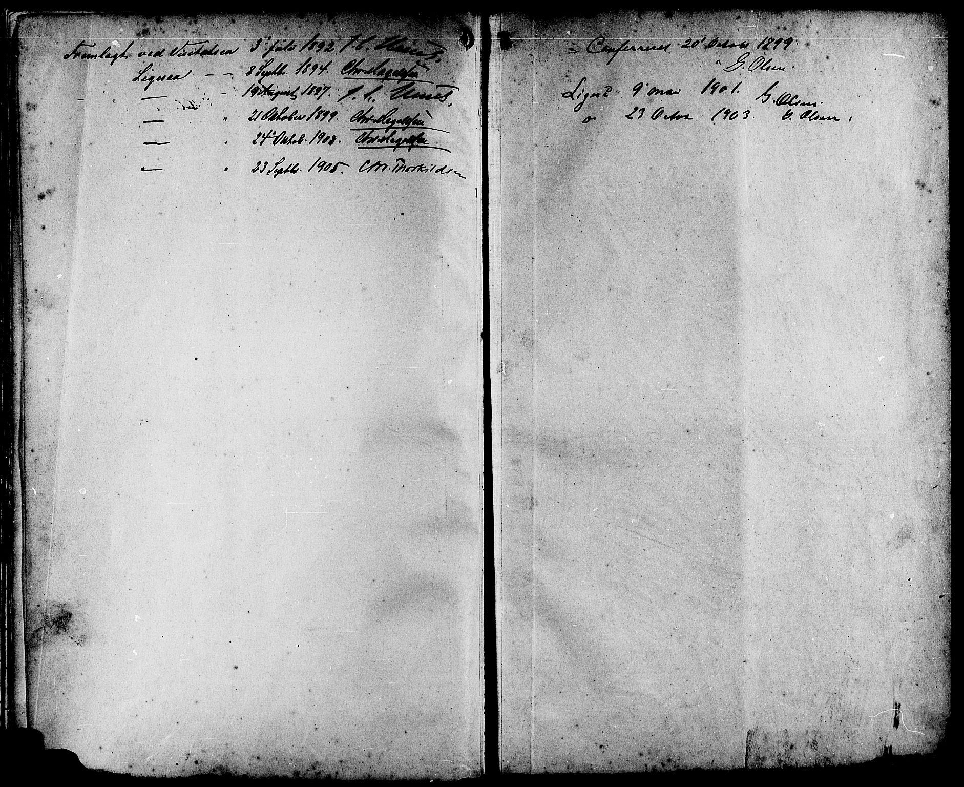 Sokndal sokneprestkontor, SAST/A-101808: Parish register (copy) no. B 6, 1892-1907