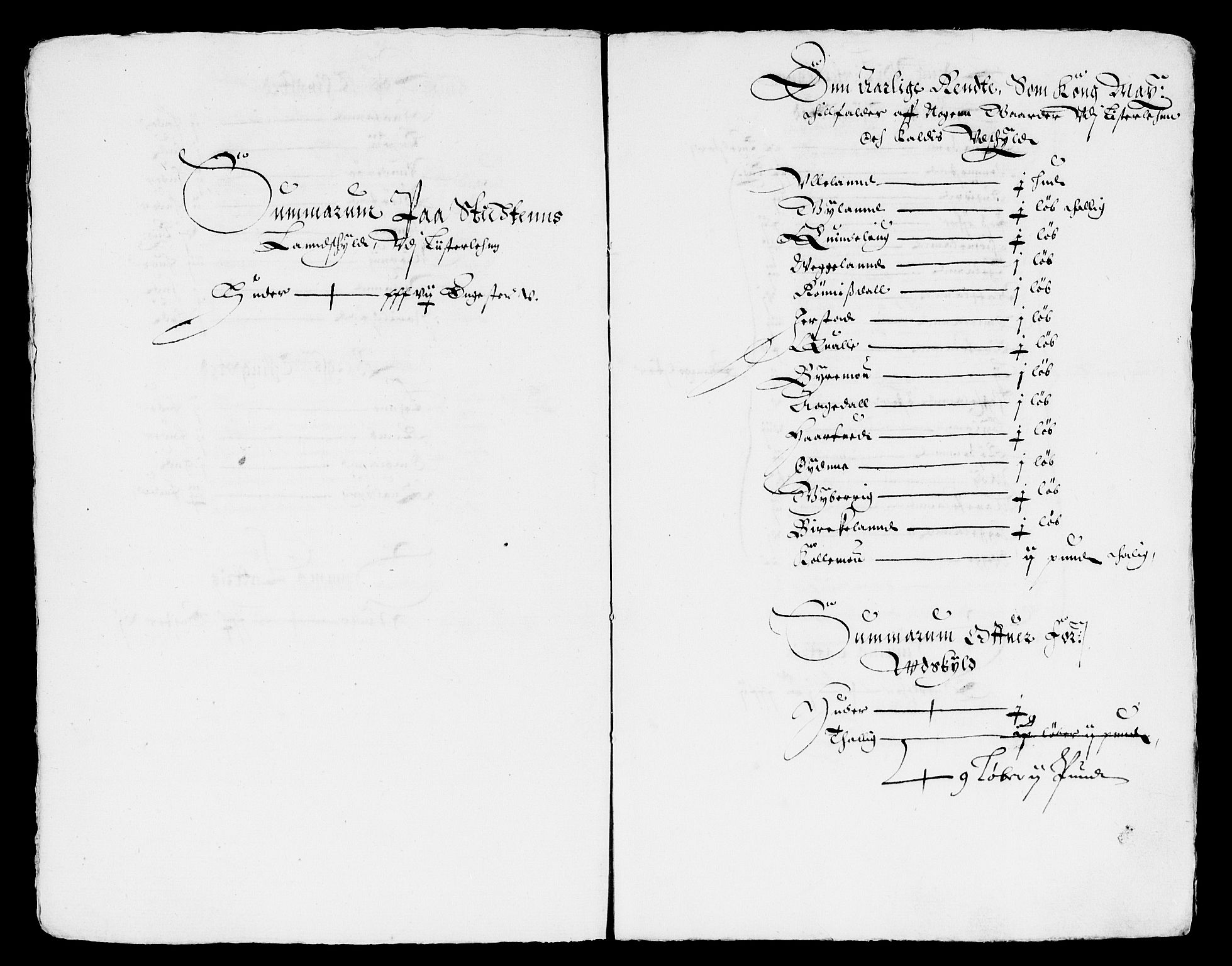 Rentekammeret inntil 1814, Reviderte regnskaper, Lensregnskaper, AV/RA-EA-5023/R/Rb/Rbr/L0011: Lista len, 1636-1639