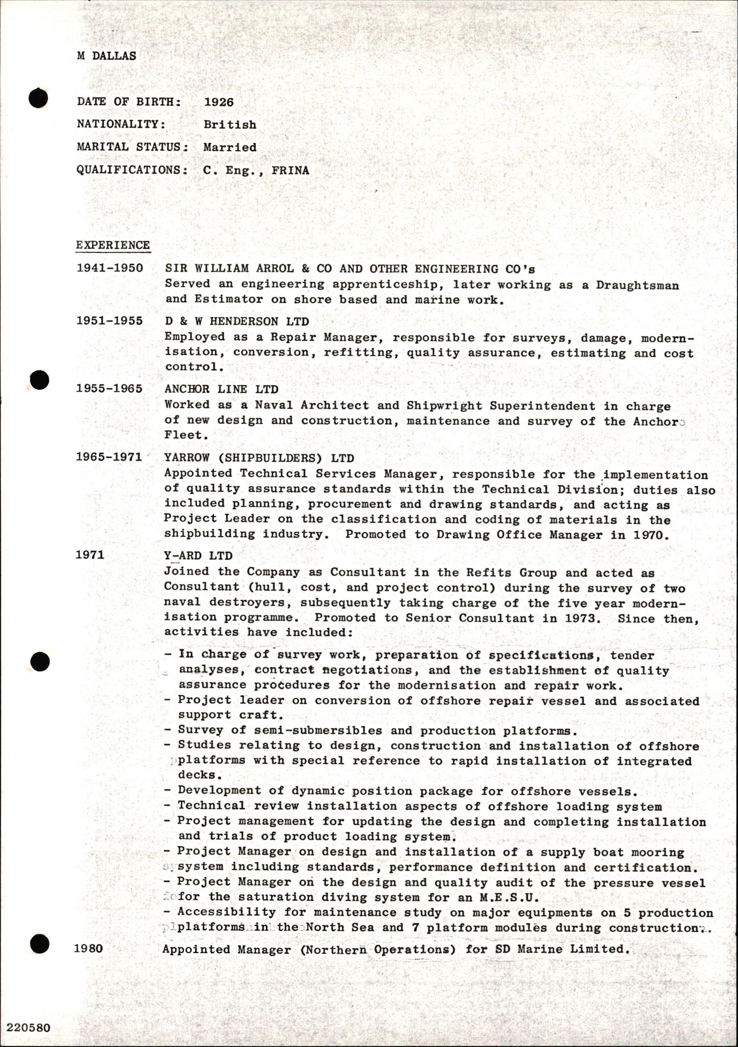 Pa 1503 - Stavanger Drilling AS, AV/SAST-A-101906/2/E/Eb/Eba/L0014: Snuforsøk, 1980