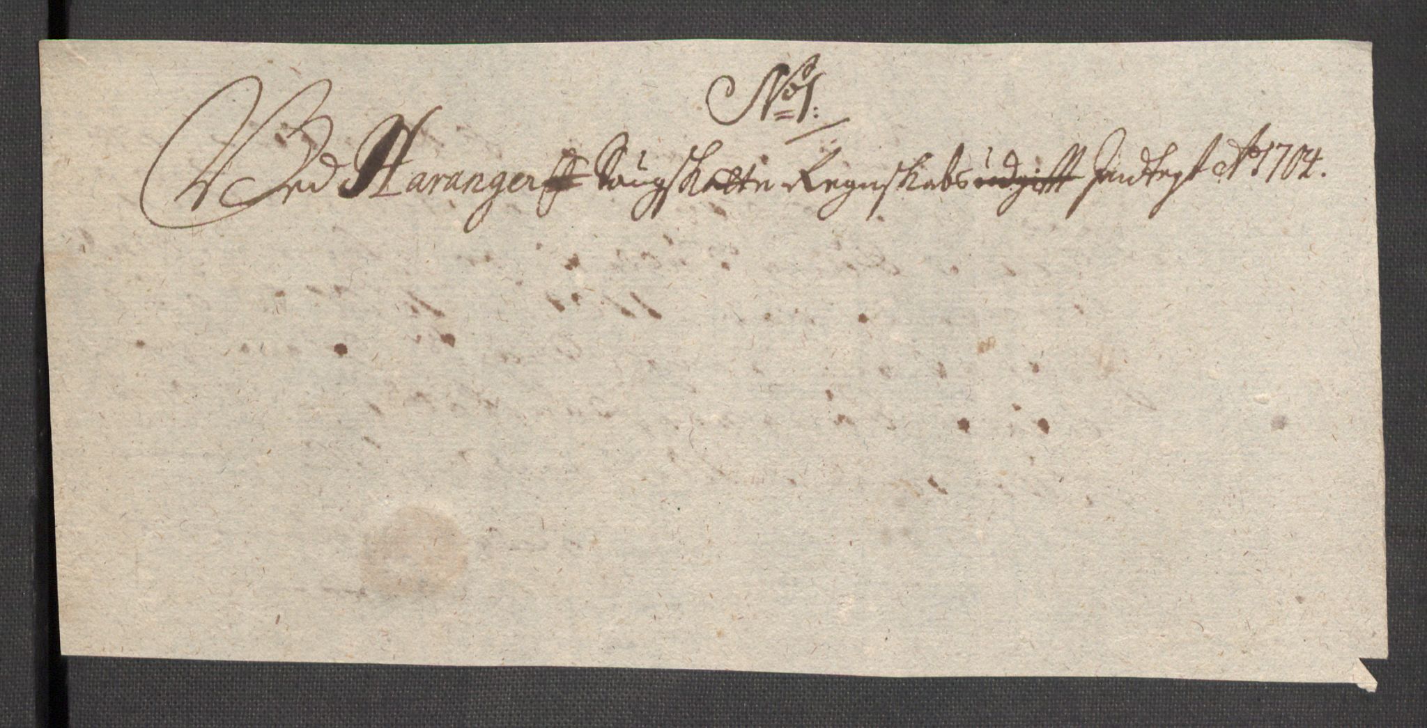 Rentekammeret inntil 1814, Reviderte regnskaper, Fogderegnskap, AV/RA-EA-4092/R48/L2982: Fogderegnskap Sunnhordland og Hardanger, 1704, p. 198