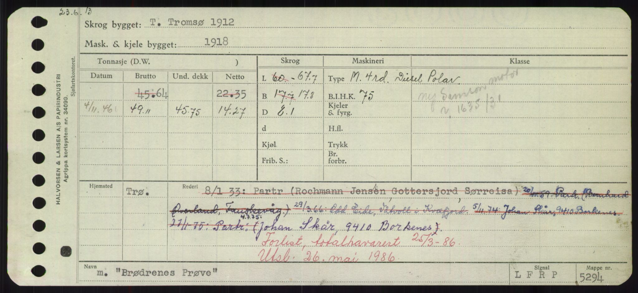 Sjøfartsdirektoratet med forløpere, Skipsmålingen, AV/RA-S-1627/H/Hd/L0005: Fartøy, Br-Byg, p. 503