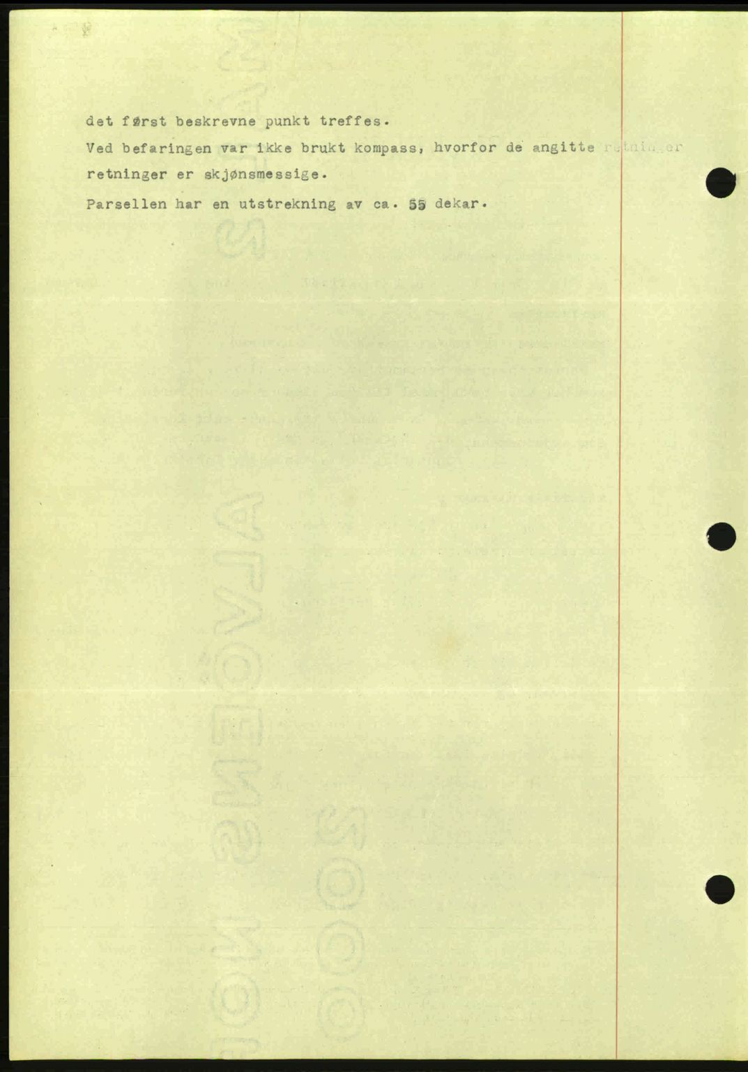 Nordmøre sorenskriveri, AV/SAT-A-4132/1/2/2Ca: Mortgage book no. A92, 1942-1942, Diary no: : 1447/1942