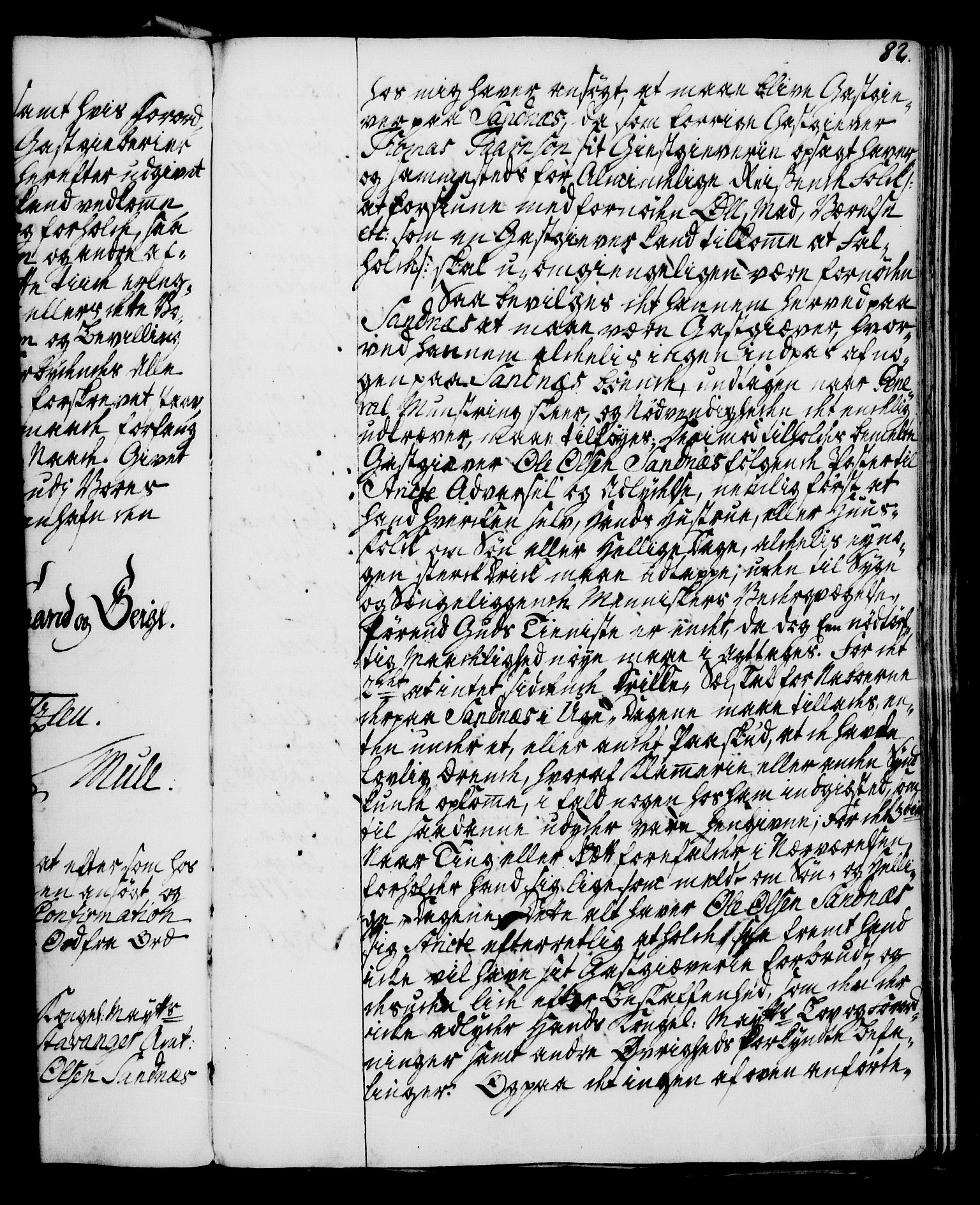 Rentekammeret, Kammerkanselliet, RA/EA-3111/G/Gg/Gga/L0005: Norsk ekspedisjonsprotokoll med register (merket RK 53.5), 1741-1749, p. 82