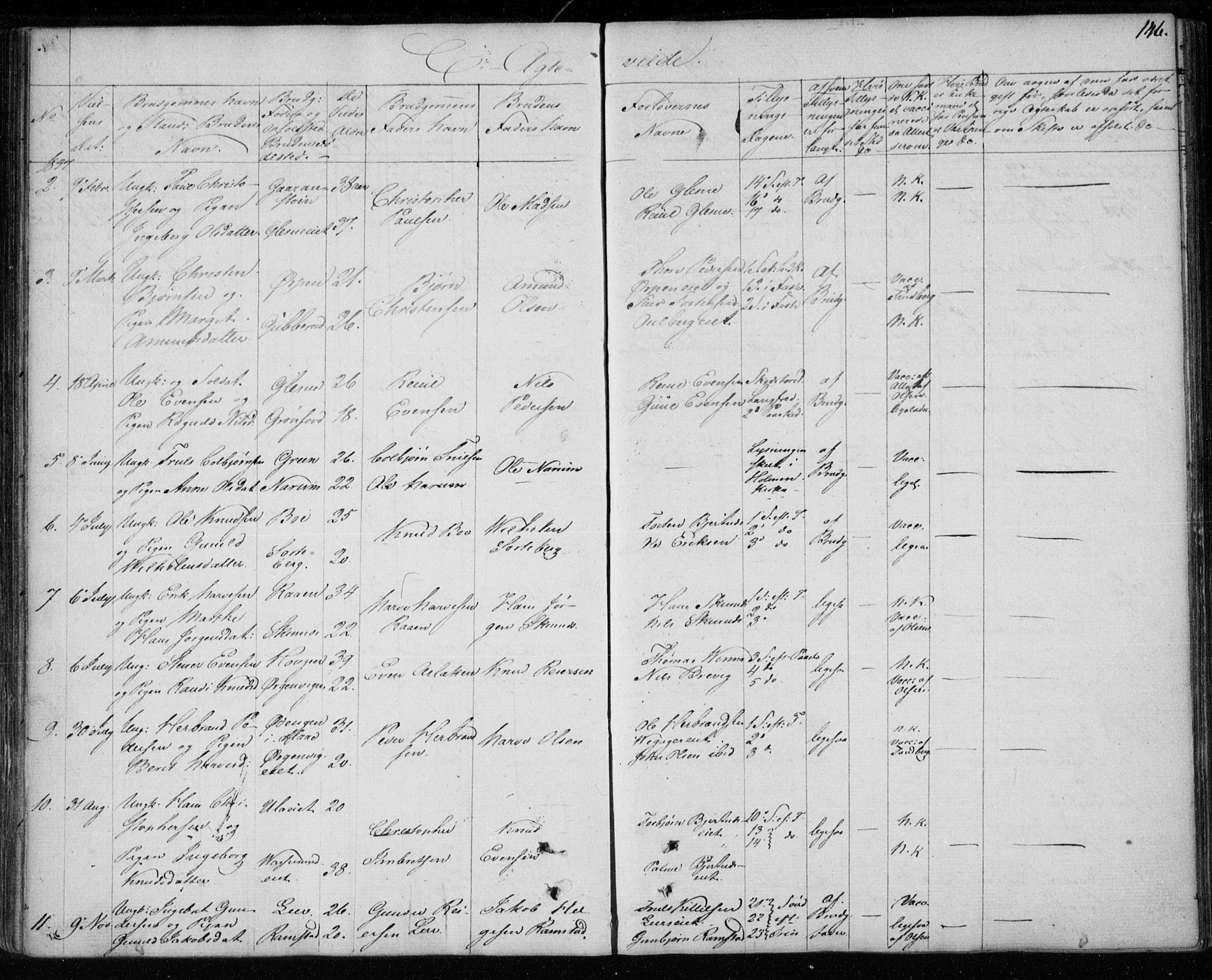 Krødsherad kirkebøker, AV/SAKO-A-19/F/Fa/L0002: Parish register (official) no. 2, 1829-1851, p. 146