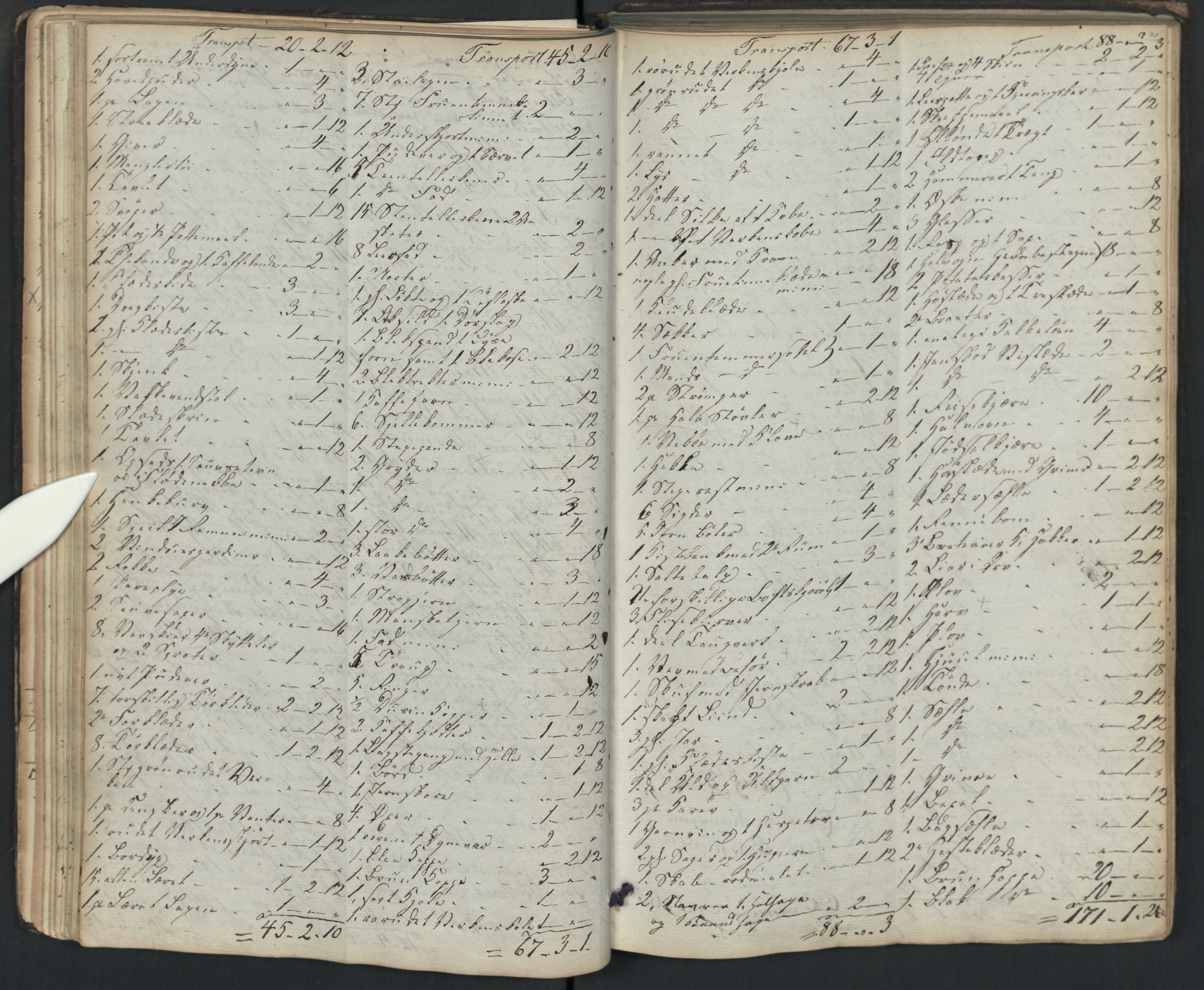 Glemmen lensmannskontor, AV/SAO-A-10123/H/Ha/Hab/L0001: Registreringsprotokoll, 1841-1863, p. 30